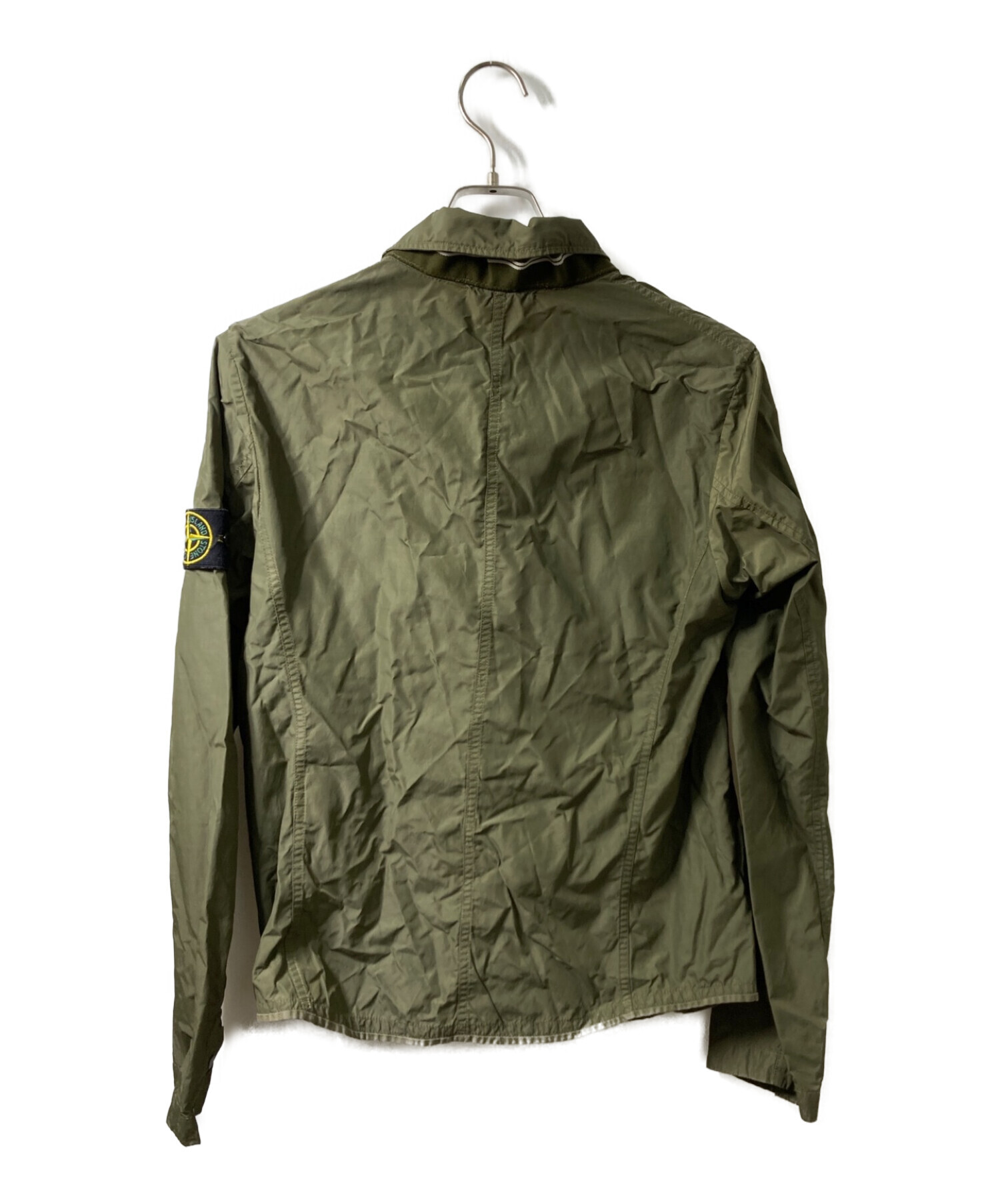 STONE ISLAND オリーブ ナイロンジャケット