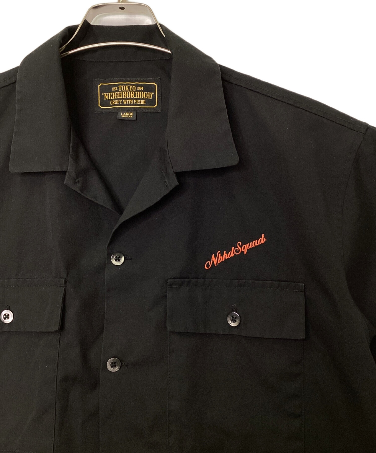 中古・古着通販】NEIGHBORHOOD (ネイバーフッド) 半袖シャツ ブラック 