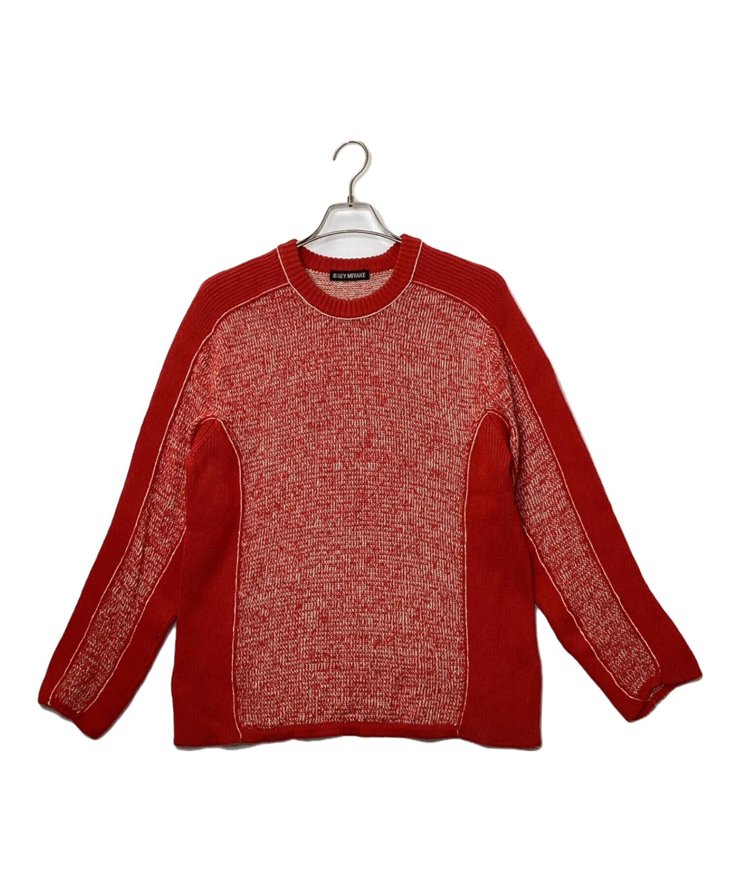 中古・古着通販】ISSEY MIYAKE (イッセイミヤケ) コットンニット 
