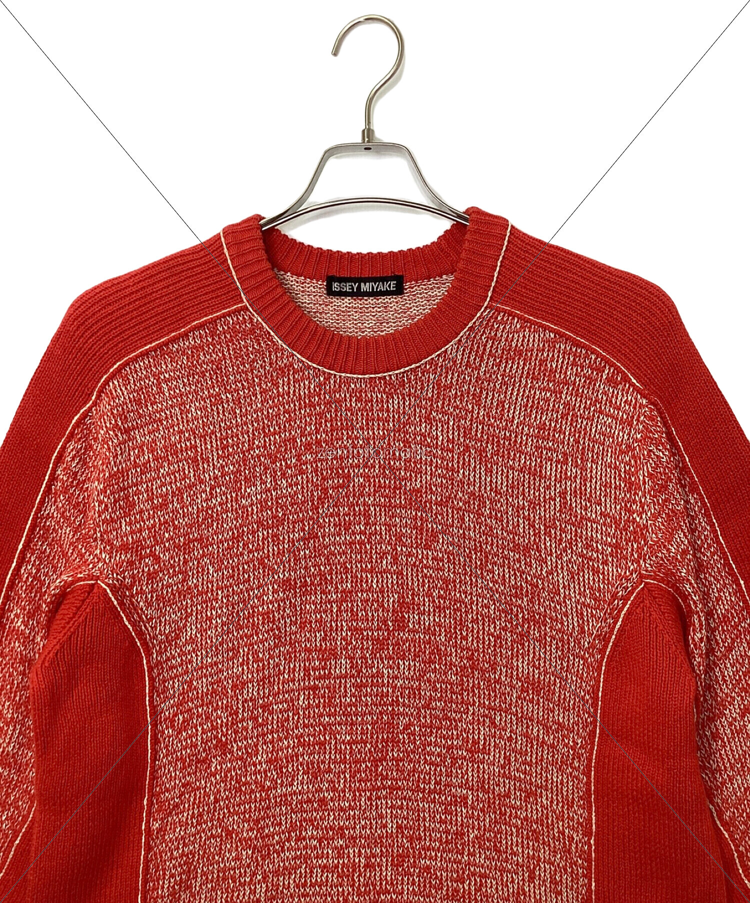 中古・古着通販】ISSEY MIYAKE (イッセイミヤケ) コットンニット 