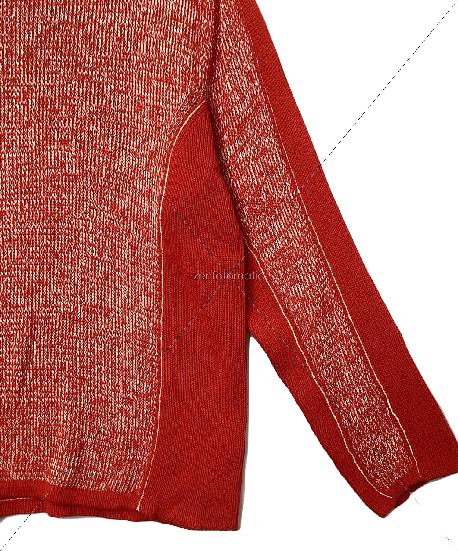 中古・古着通販】ISSEY MIYAKE (イッセイミヤケ) コットンニット 