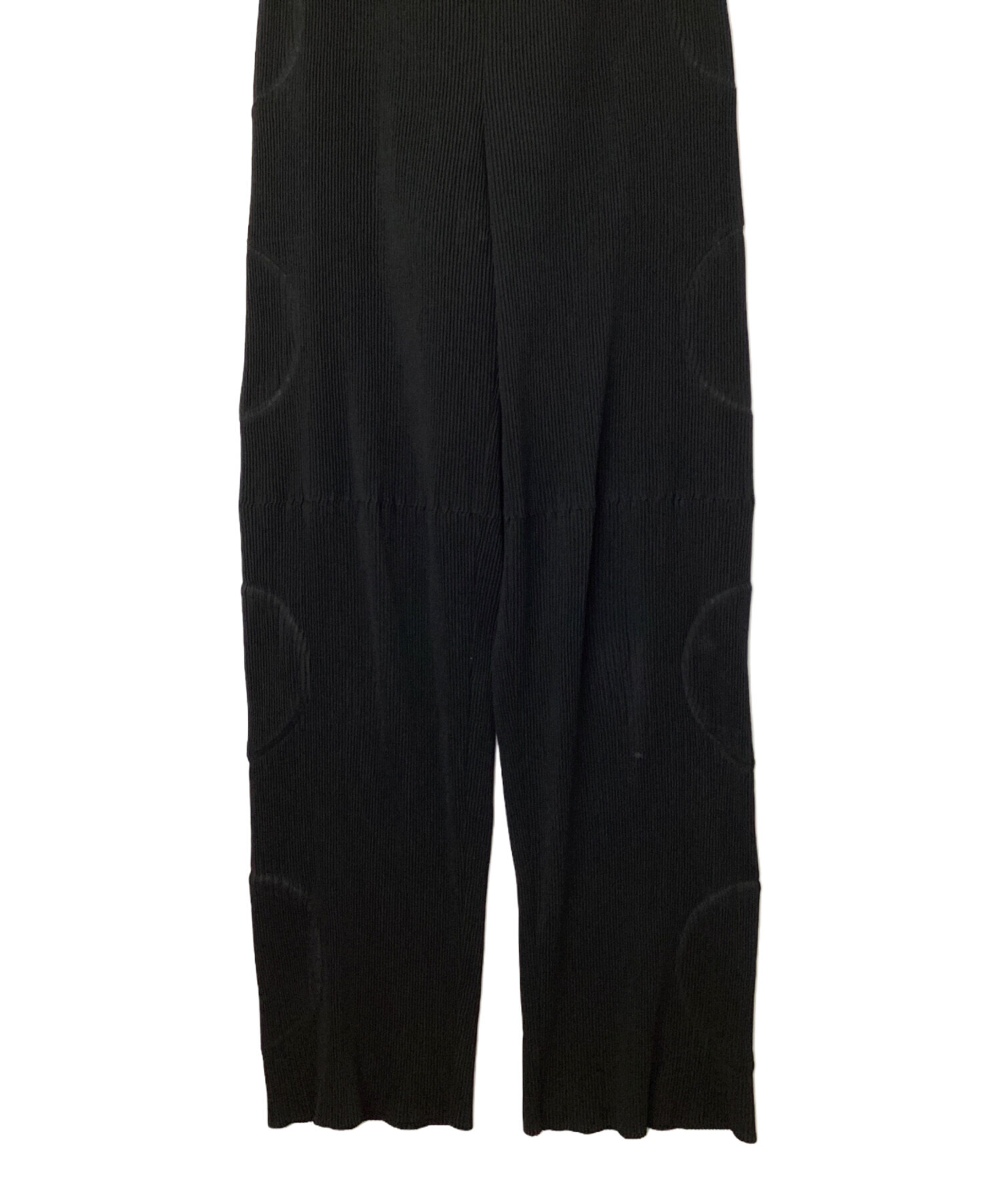 イッセイミヤケプリーツパンツ黒S