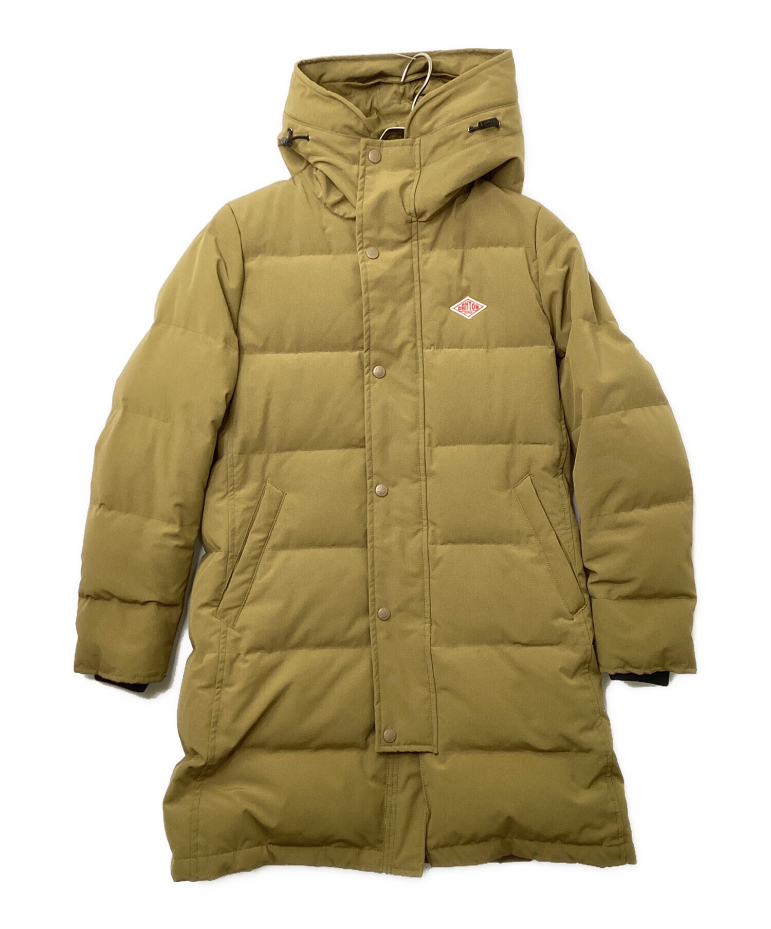 中古・古着通販】DANTON (ダントン) フード付きロングダウンコート 