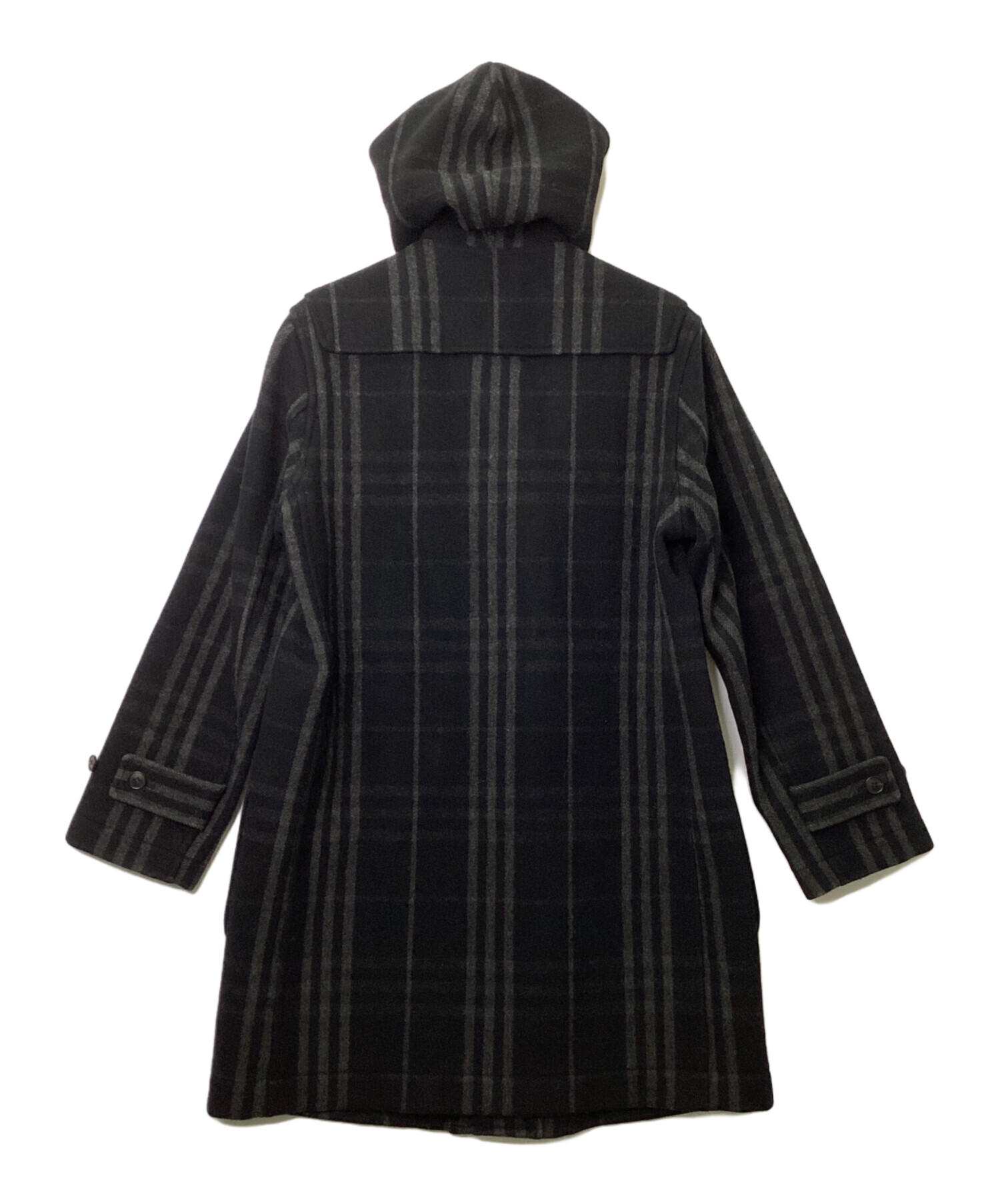 BURBERRY BLUELABEL ダッフルコート チェック 黒 三陽商会 【公式通販】