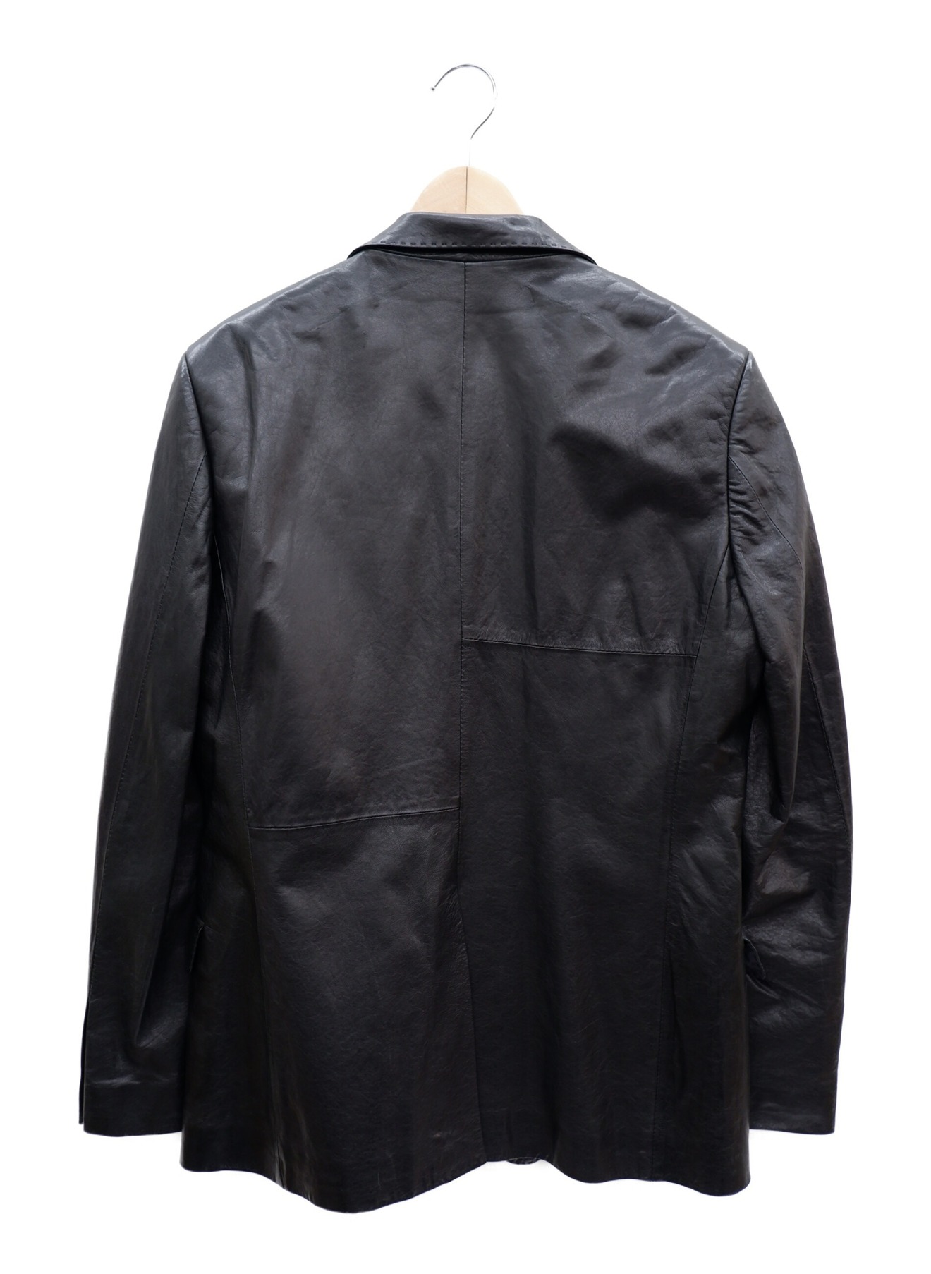 ポールスミス羊皮ジャケットブラックXL ポールスミス羊皮ジャケットブラックXL 希少XL☆ポールスミス『紳士的