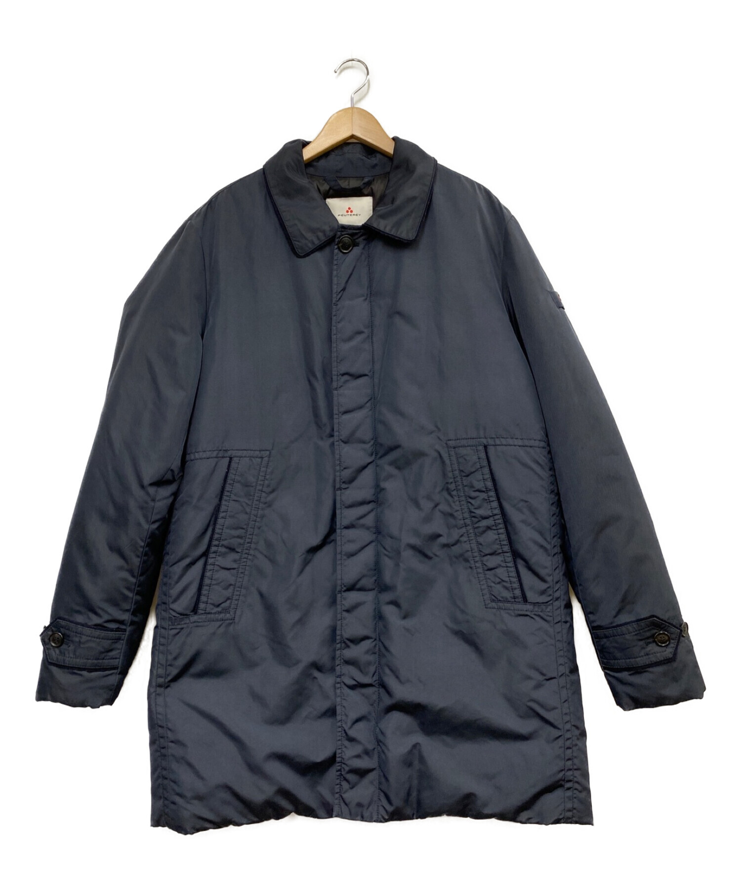 中古・古着通販】PEUTEREY (ピューテリー) ダウンコート ネイビー 