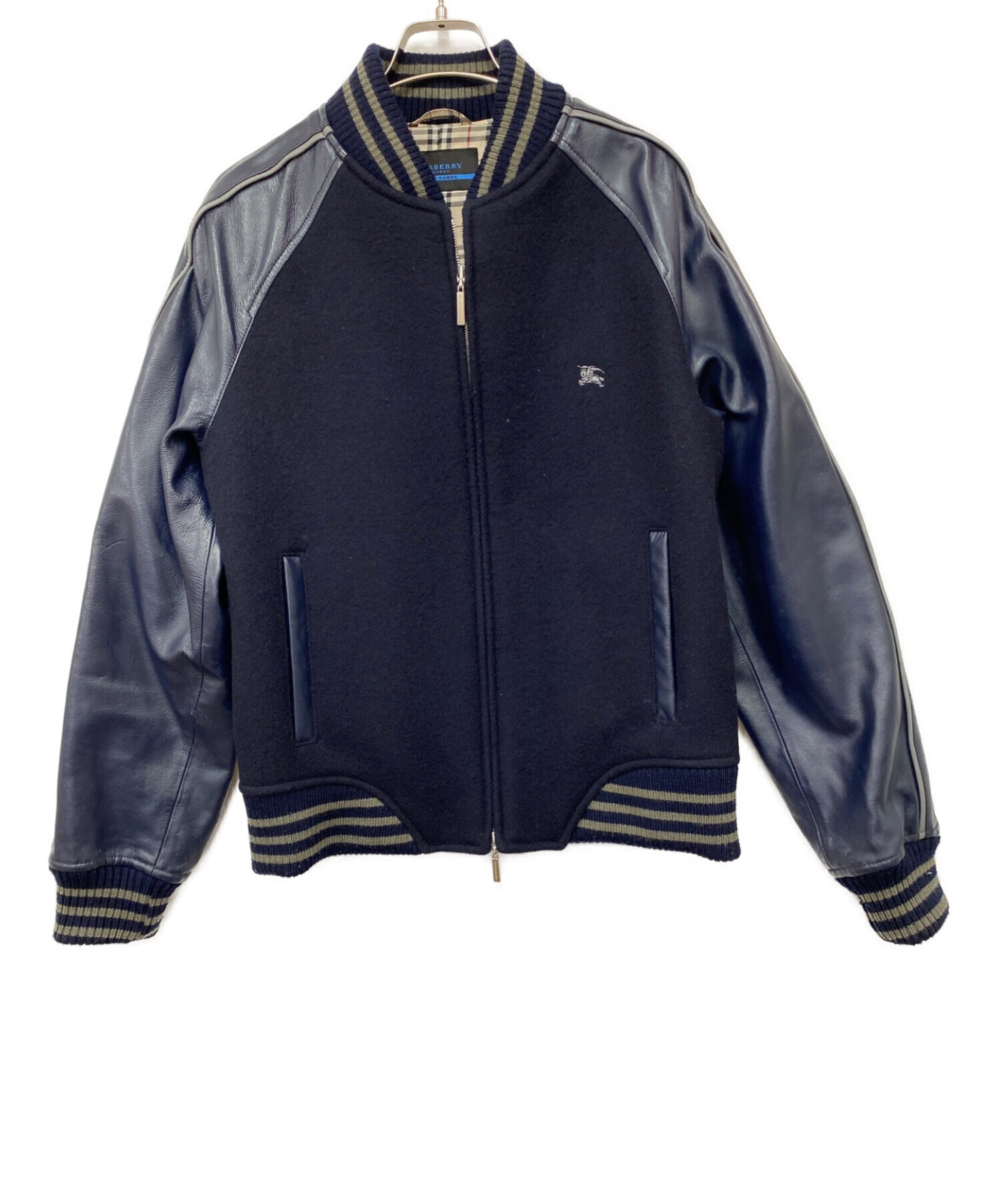 美品 BURBERRY BLUE LABEL ライダースジャケット 38 ✨希少✨美品