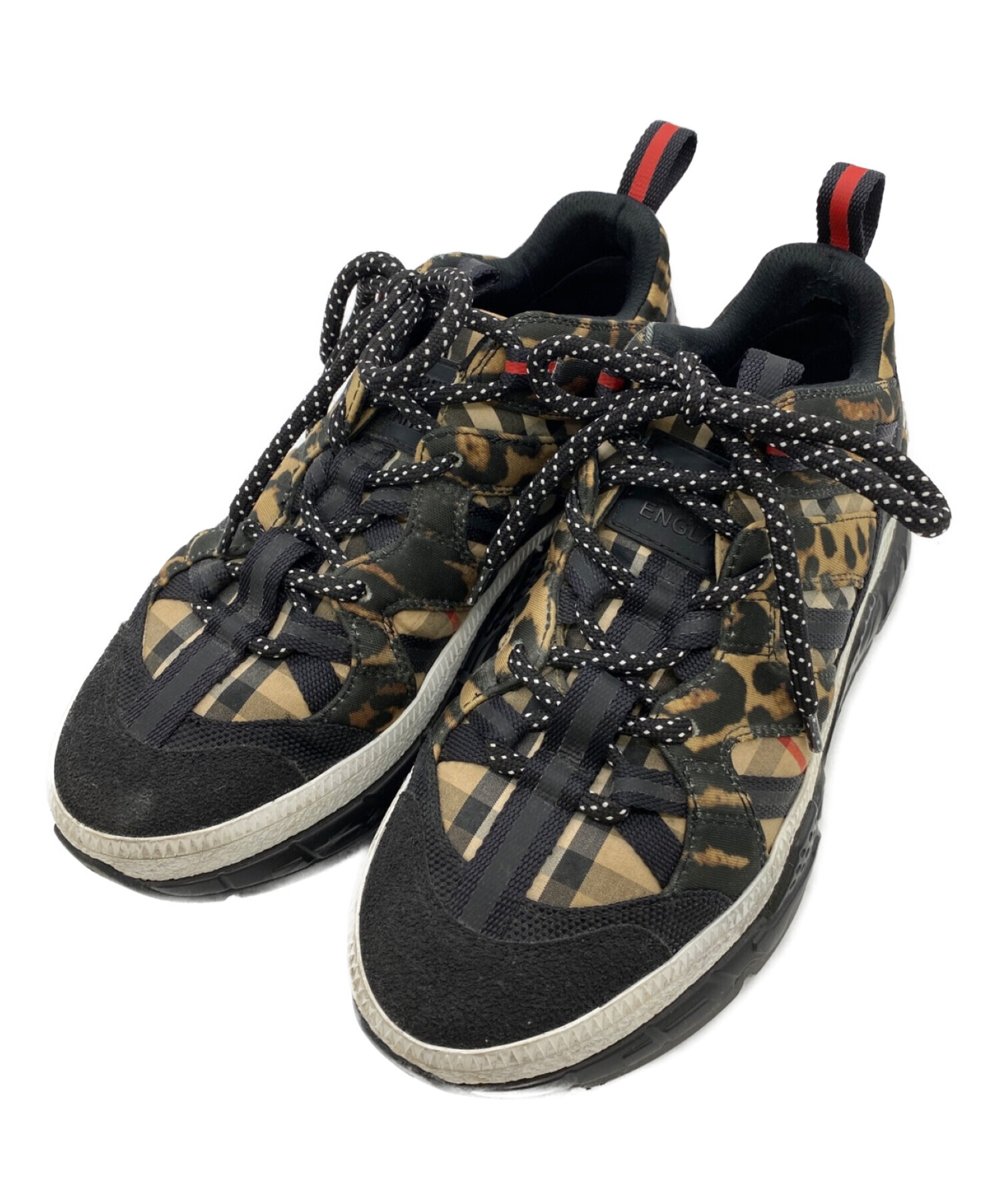 BURBERRY バーバリー ユニオンロートップスニーカー ロゴ｜ファッション