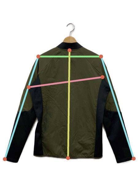 中古・古着通販】DESCENTE (デサント) 中綿ジャケット カーキ サイズ  
