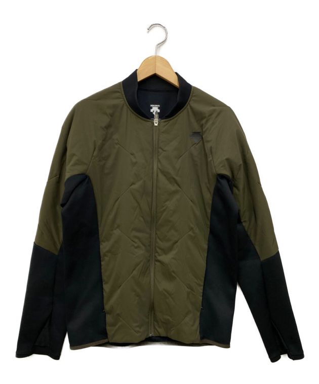 中古・古着通販】DESCENTE (デサント) 中綿ジャケット カーキ サイズ  