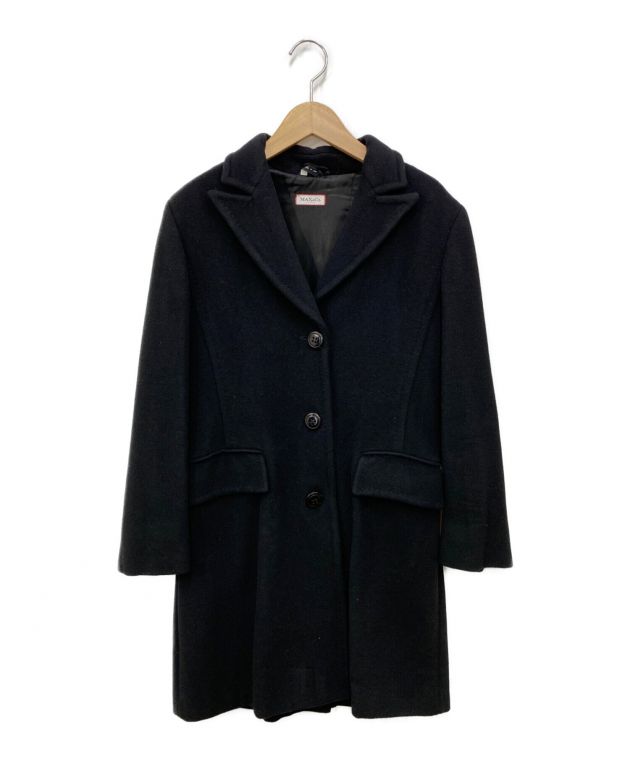 中古・古着通販】MAX&Co. (マックスアンドコー) ロングコート ブラック 