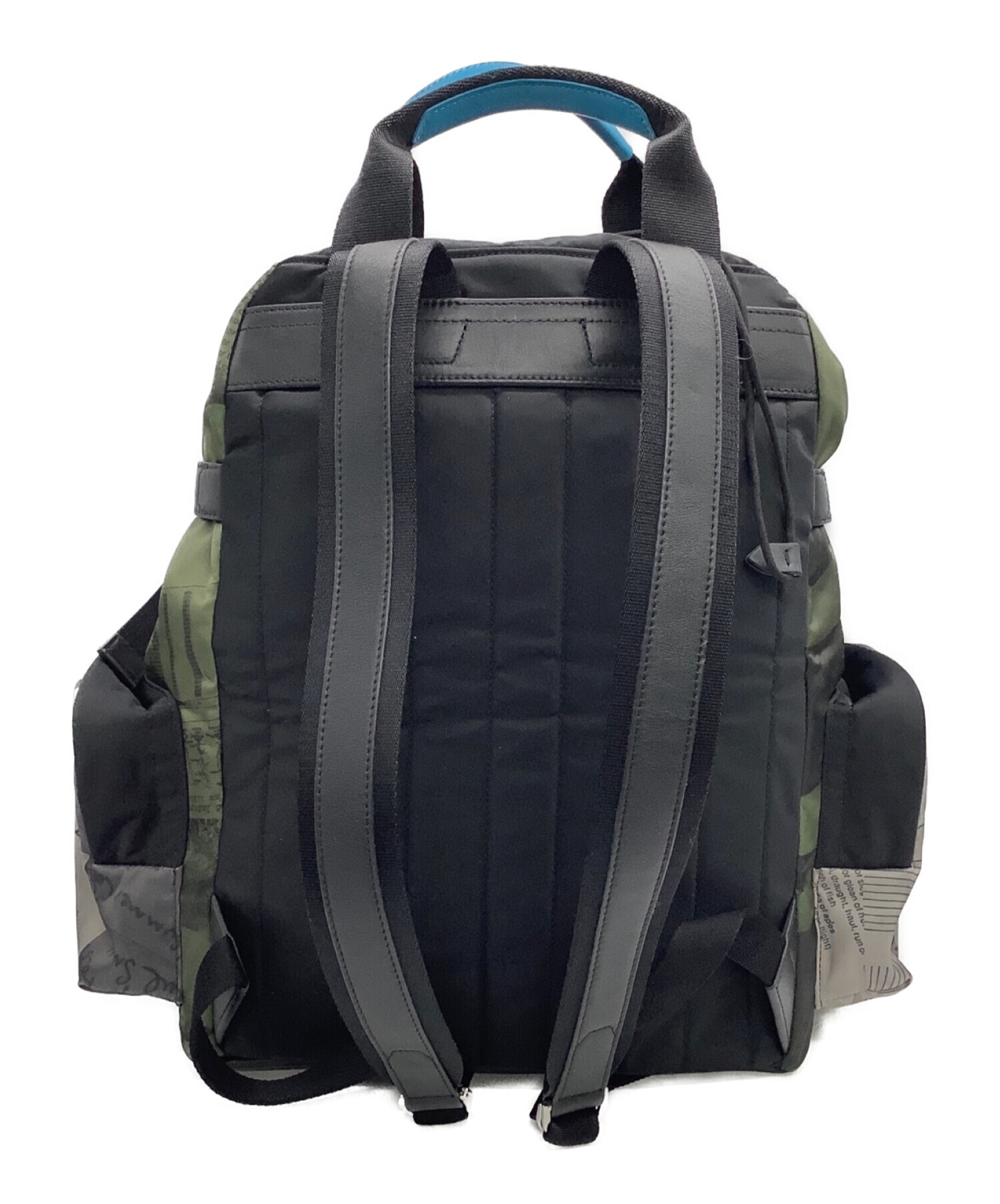 新品 難かっ Paul Smith ポールスミス リュック チェック 柄 ブラック 黒色