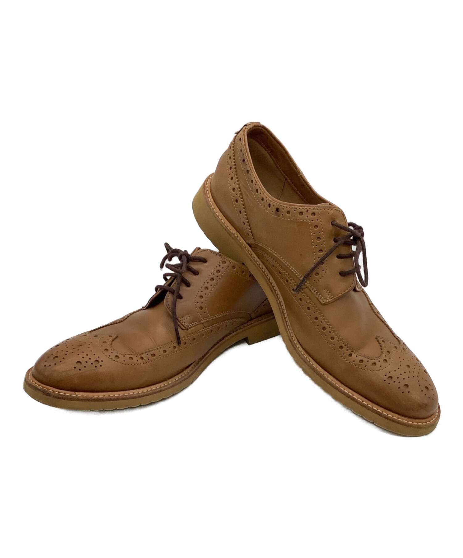 中古・古着通販】CLARKS (クラークス) ドレスシューズ ブラウン サイズ 