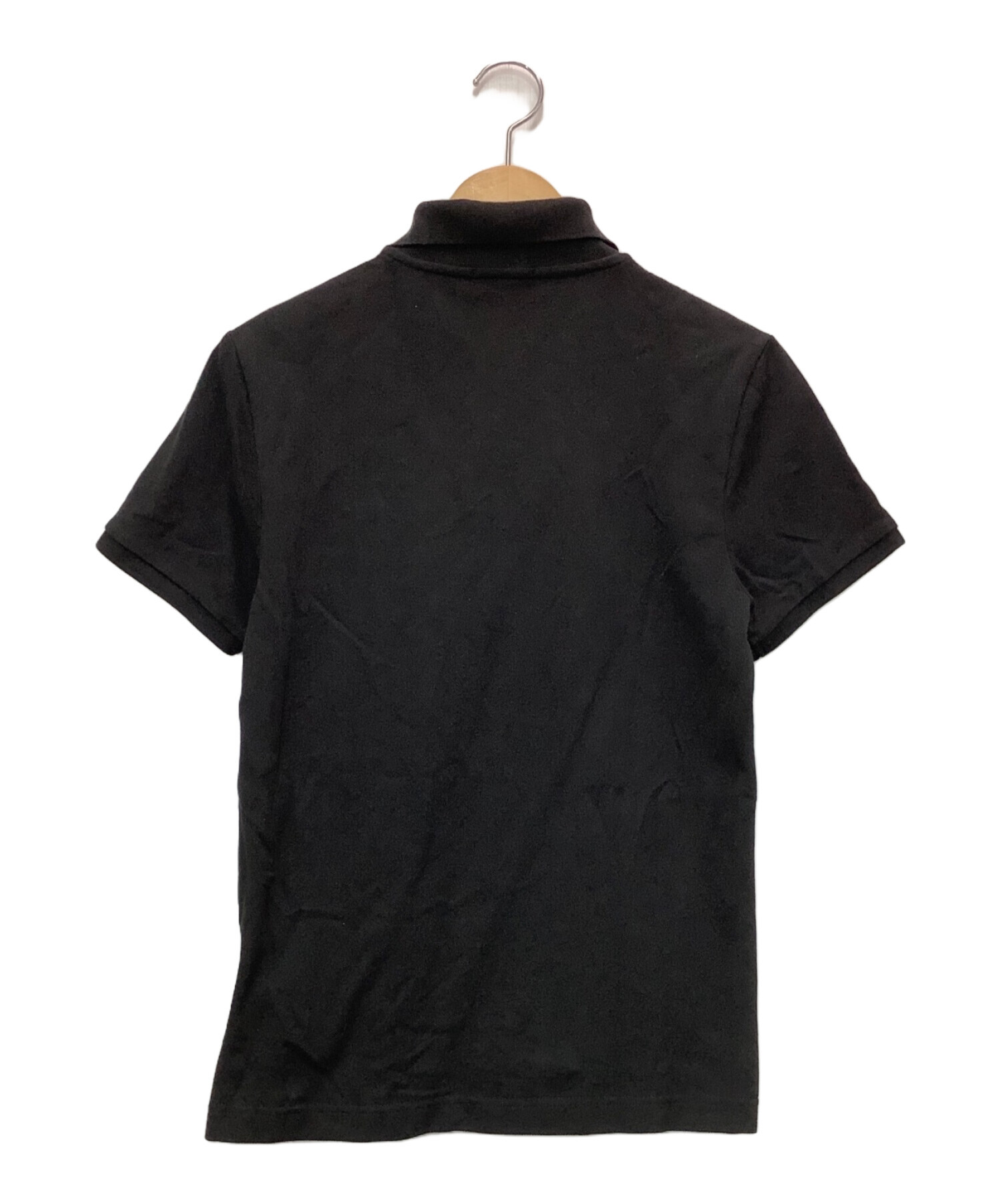 中古・古着通販】MONCLER (モンクレール) ポロシャツ ブラック サイズ 