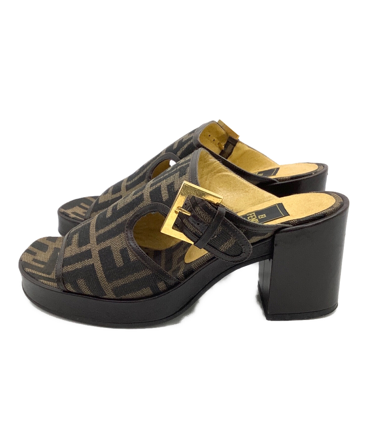 FENDI / サンダル 37235cm37 - www.patrooper.com