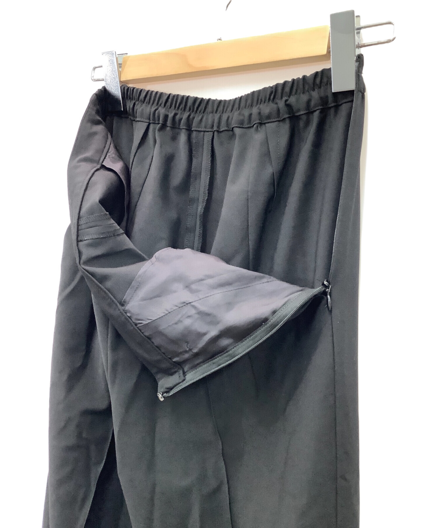 中古・古着通販】LE PHIL (ル フィル) サマーウールパンツ ブラック 