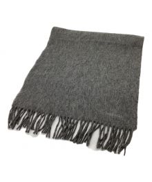 中古・古着通販】HERMES (エルメス) カシミヤマフラー グレー  