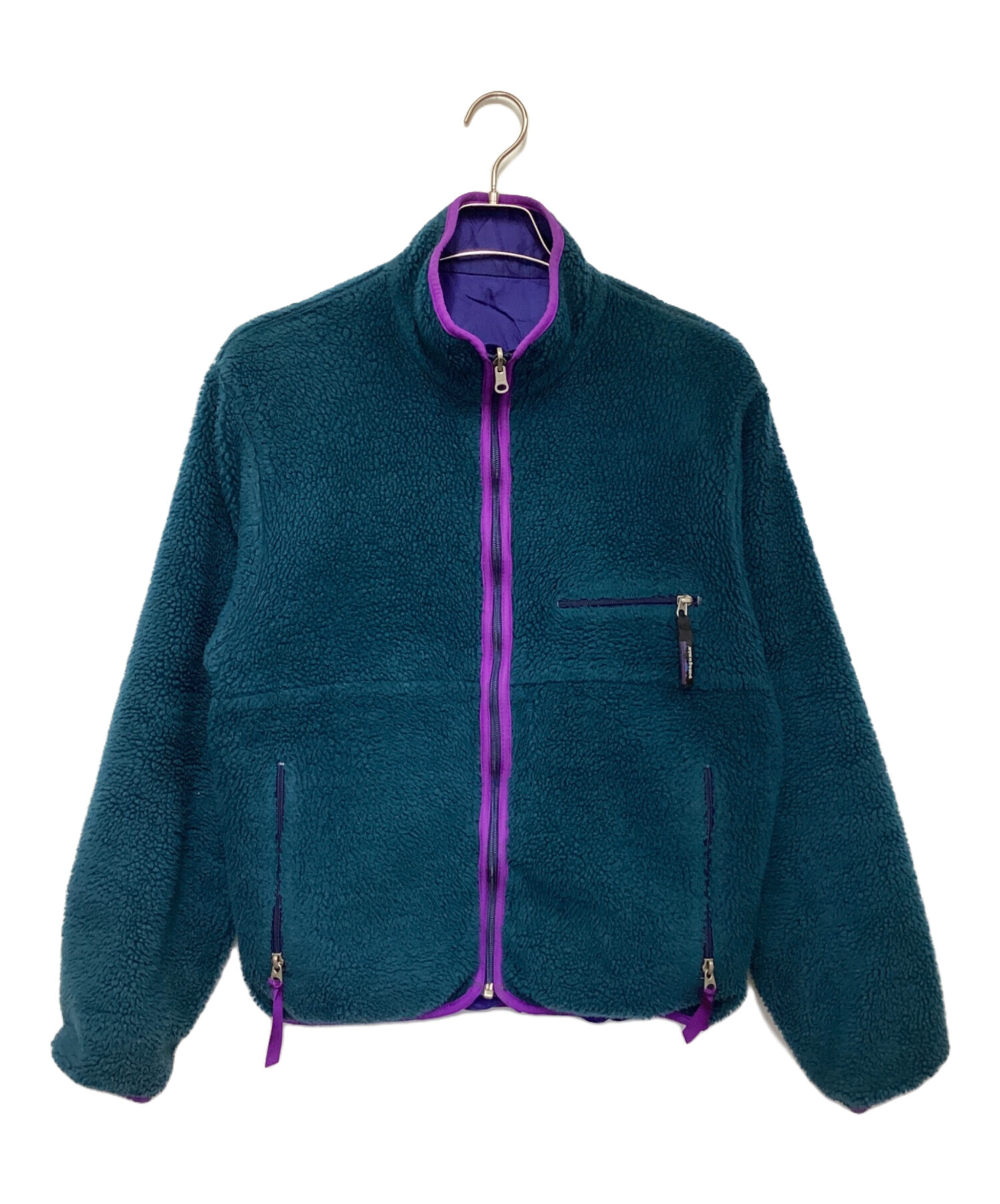 美品 パタゴニア グリセード エッグプラント XL パイル フリース パープル 美品 パタゴニア グリセード エッグプラント XL パイル フリース