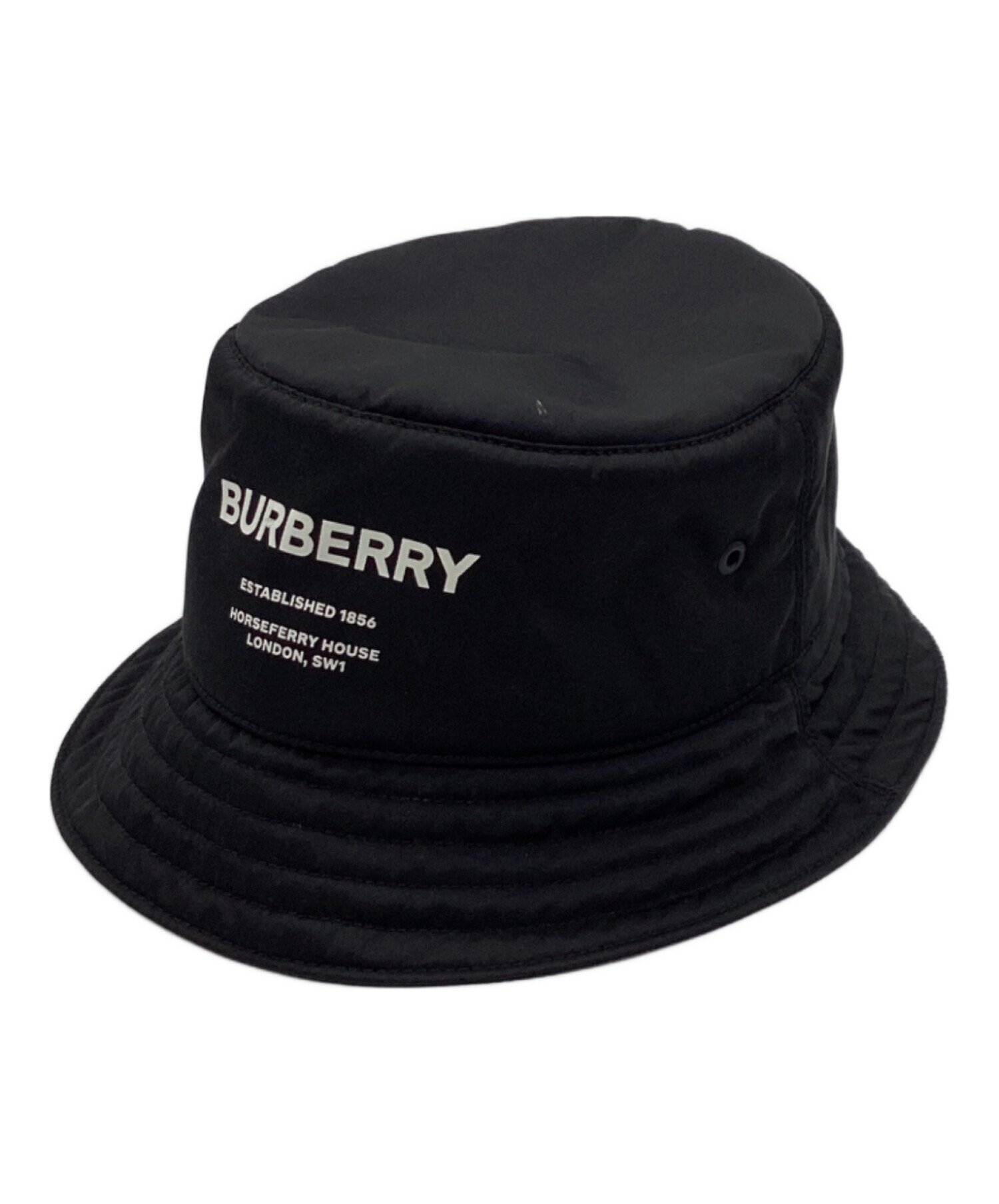 中古・古着通販】BURBERRY (バーバリー) バケットハット ブラック 