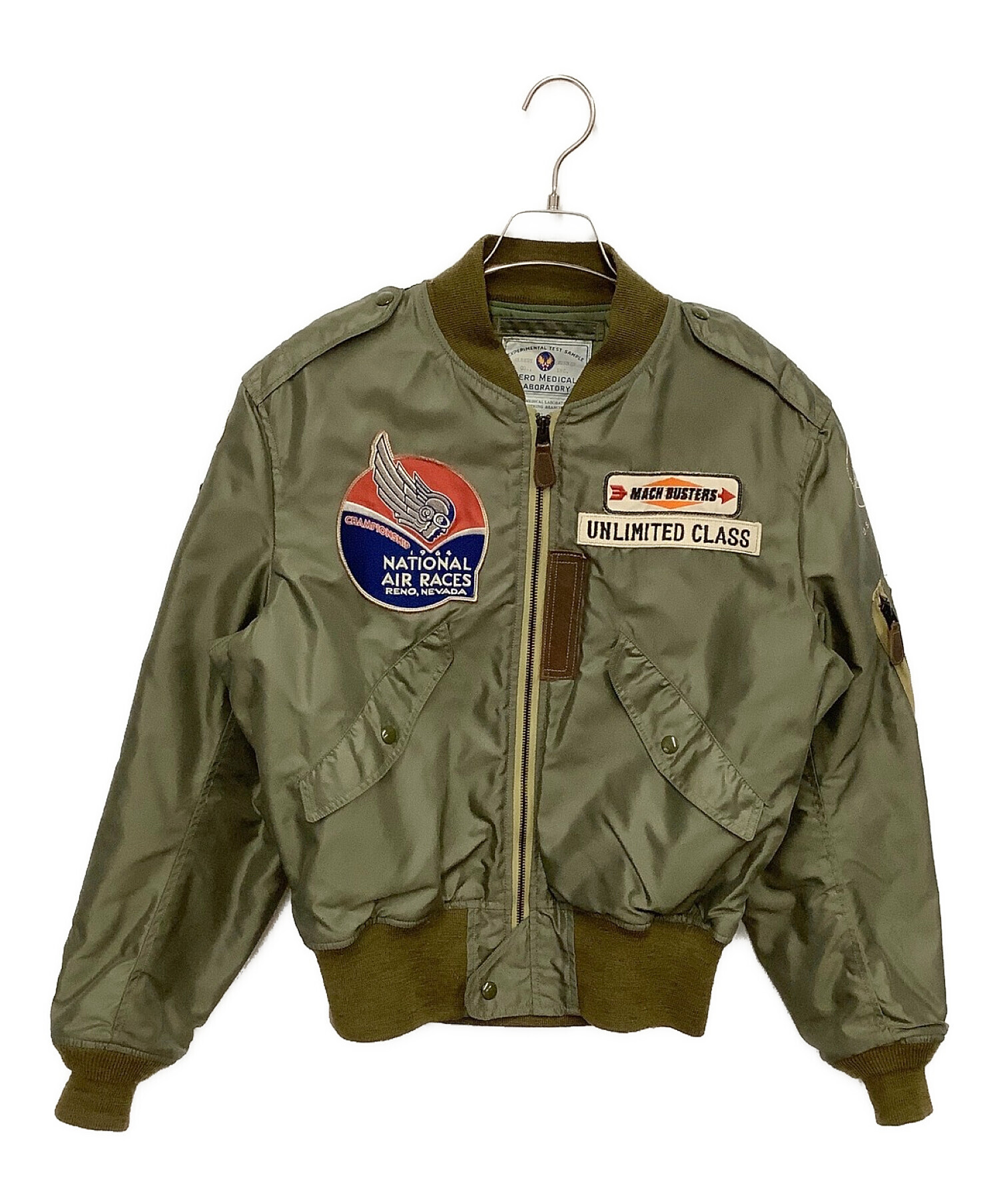 U.S.AIR FORCE フライトジャケット  レザージャケット マッコイジップボタンジップアップ