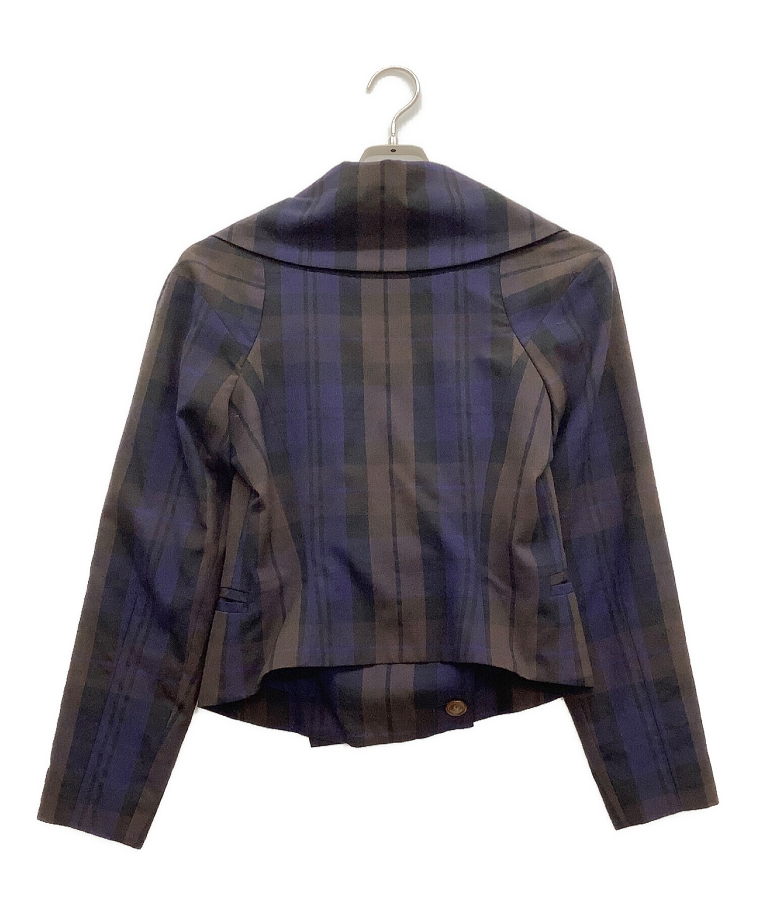 vivienne westwood red label 変形チェックセットアップ-