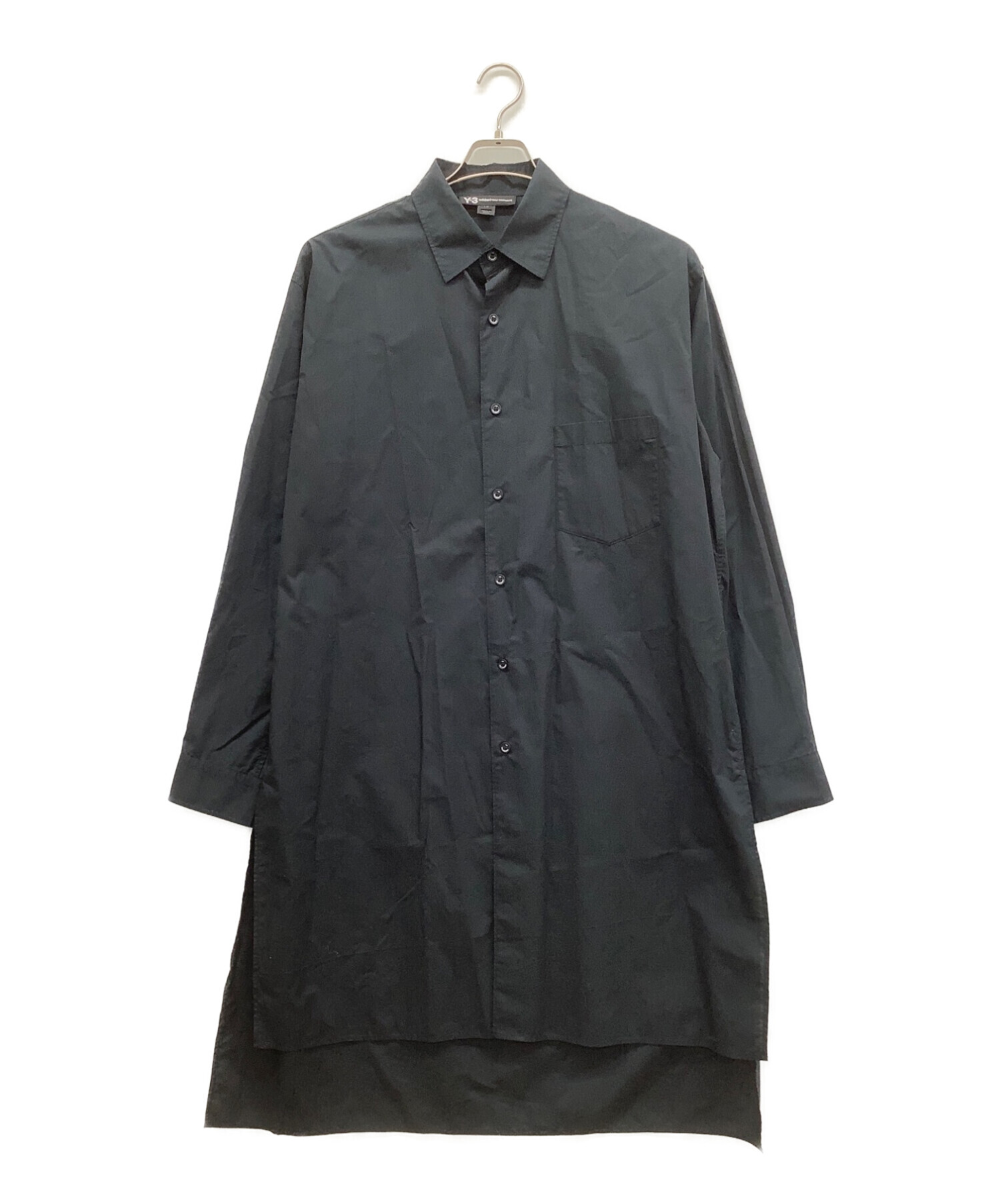 中古・古着通販】Y-3 (ワイスリー) バックロゴプリント ロングボタン 