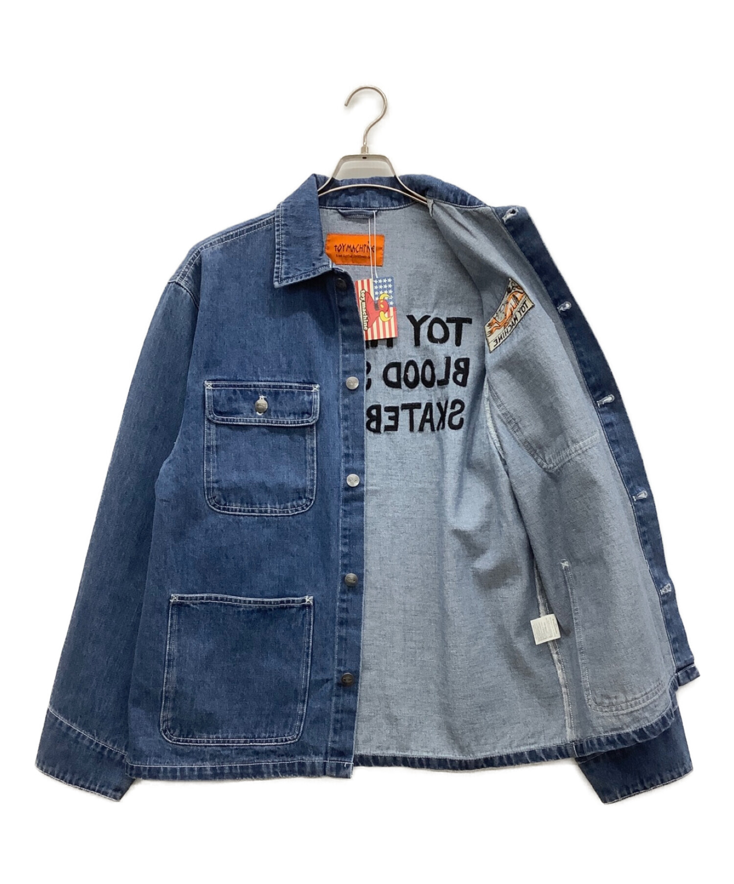 入手困難】TOY MACHINE トイマシーン ジャケット カバーオール 入手困難】TOY MACHINE トイマシーン ジャケット カバーオール