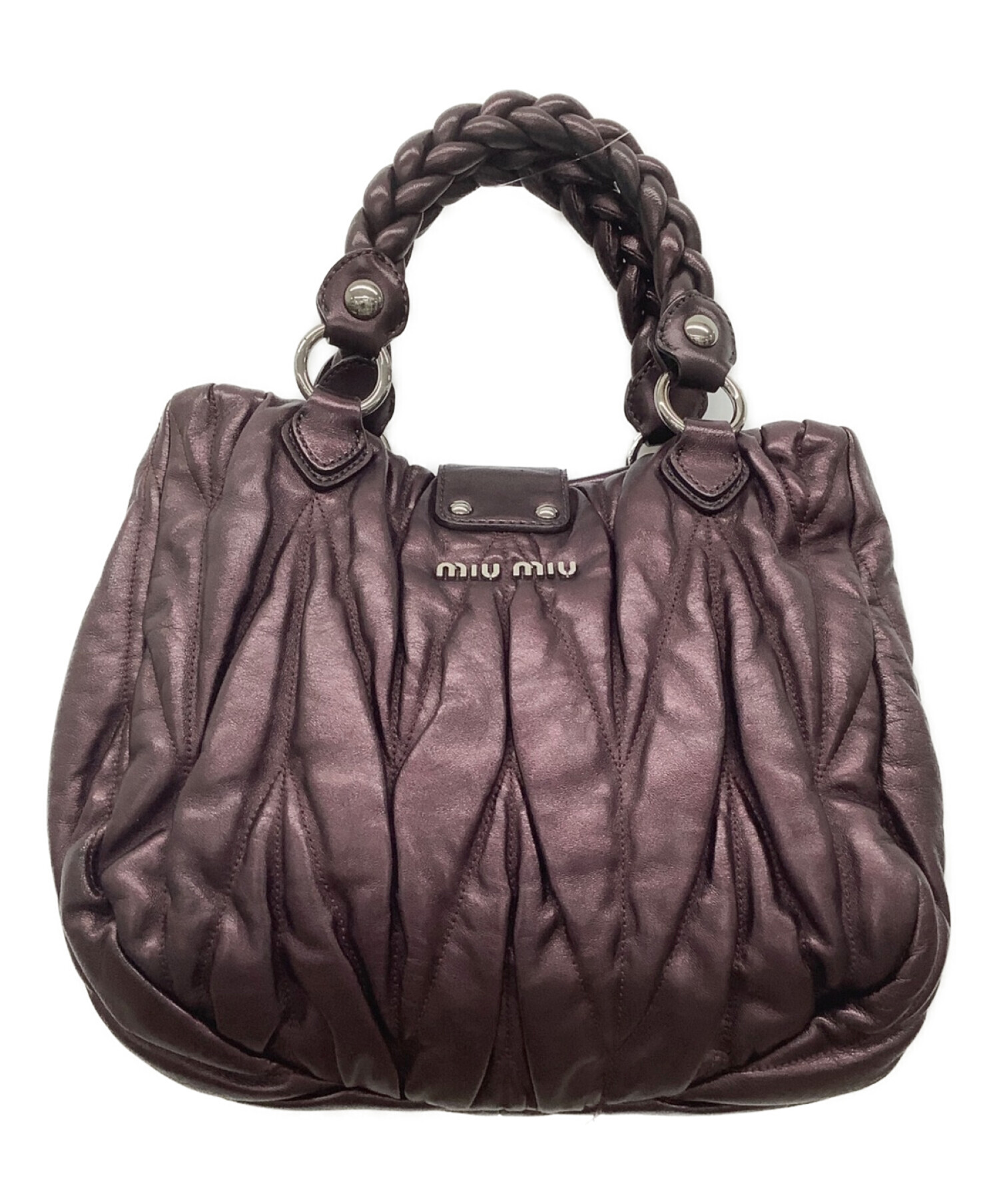 中古・古着通販】MIU MIU (ミュウミュウ) マトラッセ/2WAYショルダー 