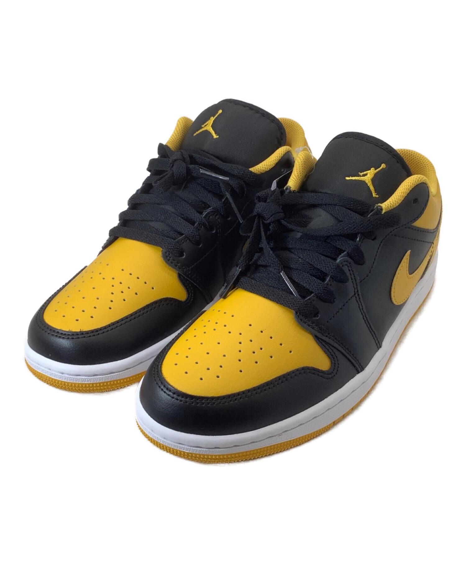 中古・古着通販】NIKE (ナイキ) Air Jordan 1 Low ブラック×イエロー 