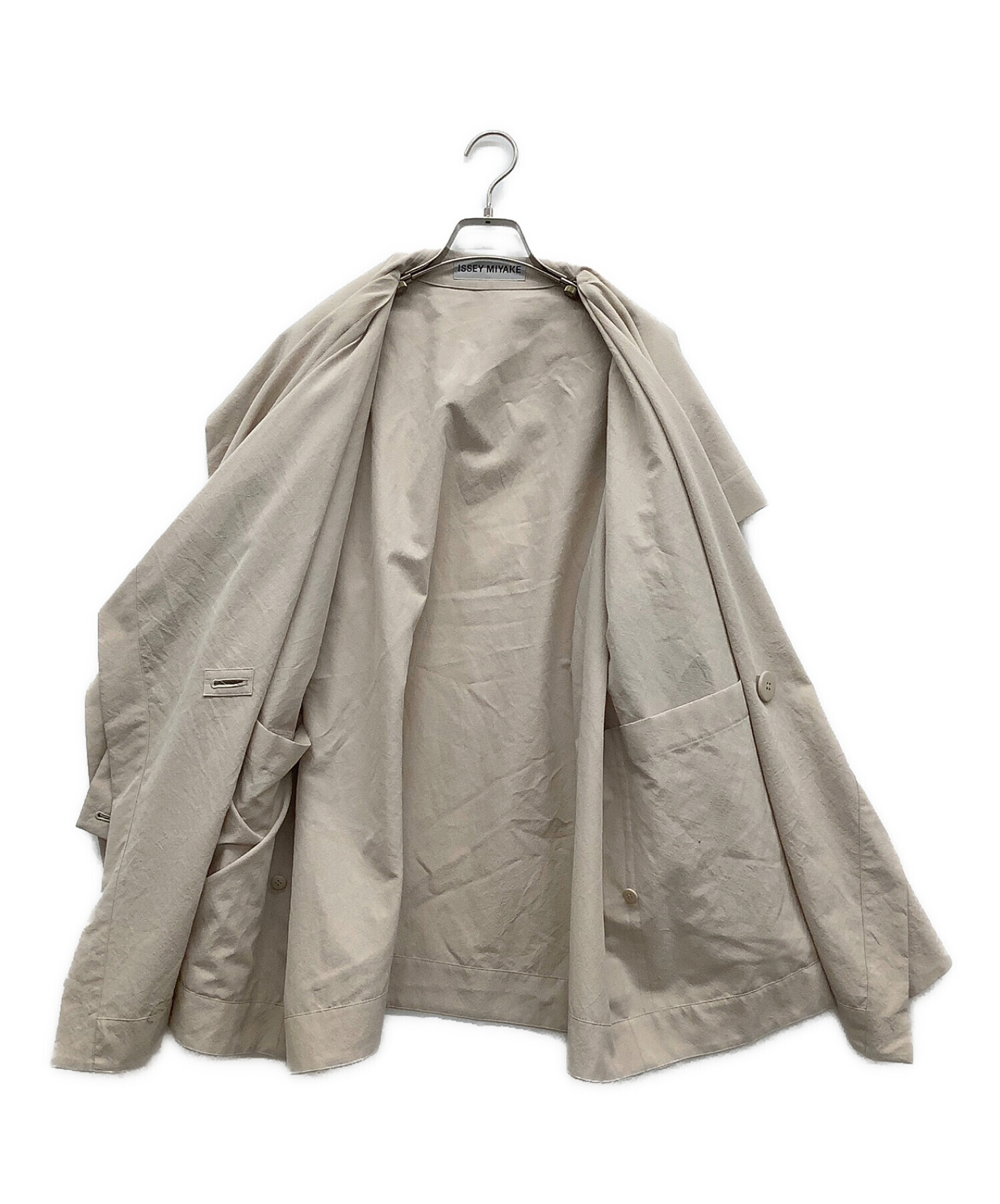 80s 90s ISSEY MIYAKE Plantation ウールコート Issey miyake 80s 90s ISSEY MIYAKE Plantation ウールコート Issey miyake
