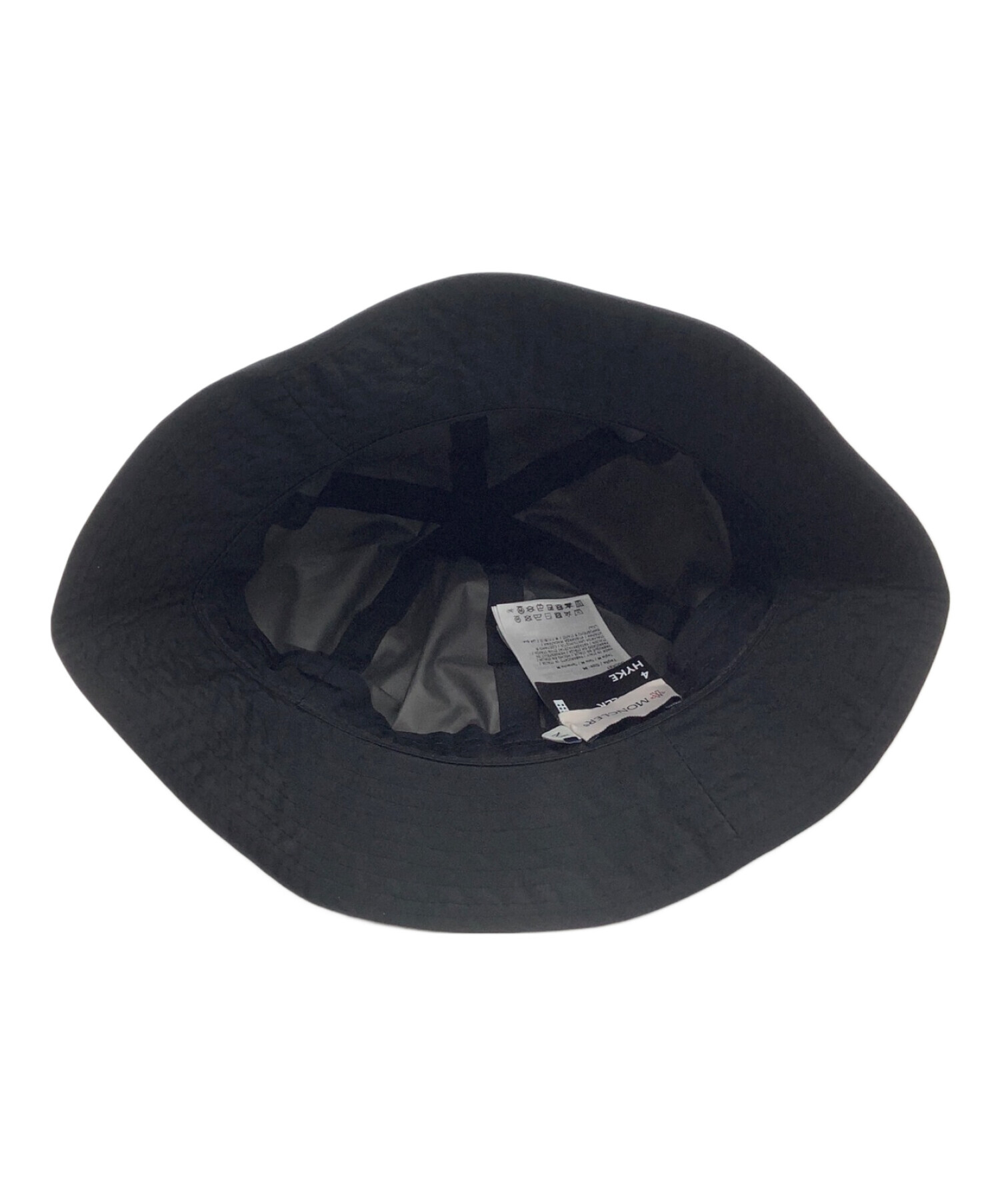 Moncler HYKEコレクション ブラック バケットハットモンクレール