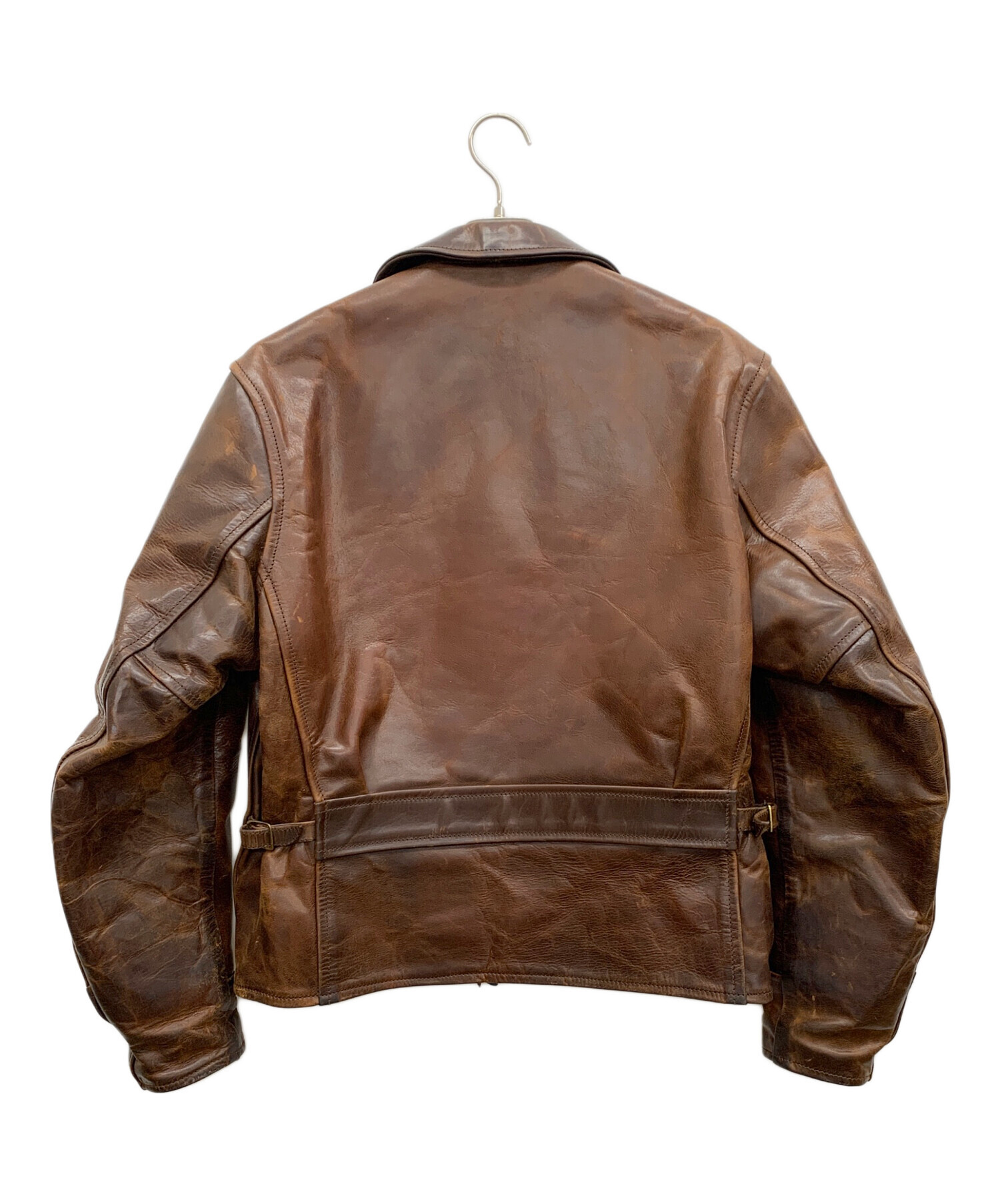 中古・古着通販】Aero LEATHER (エアロレザー) シングルライダース 