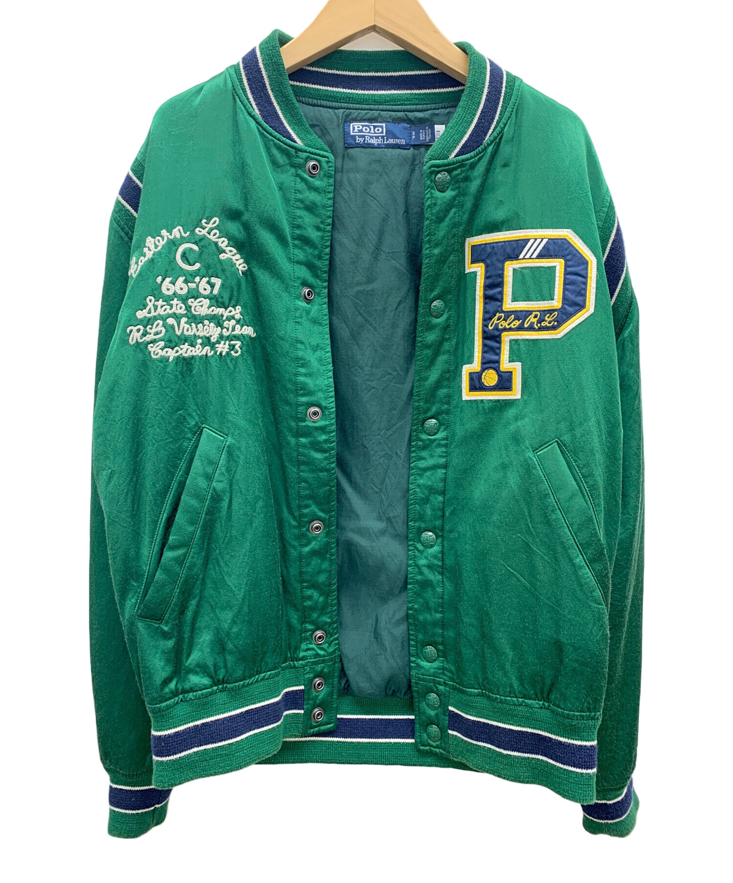 ラルフサイズSpolo Ralph Lauren レターマンジャケット