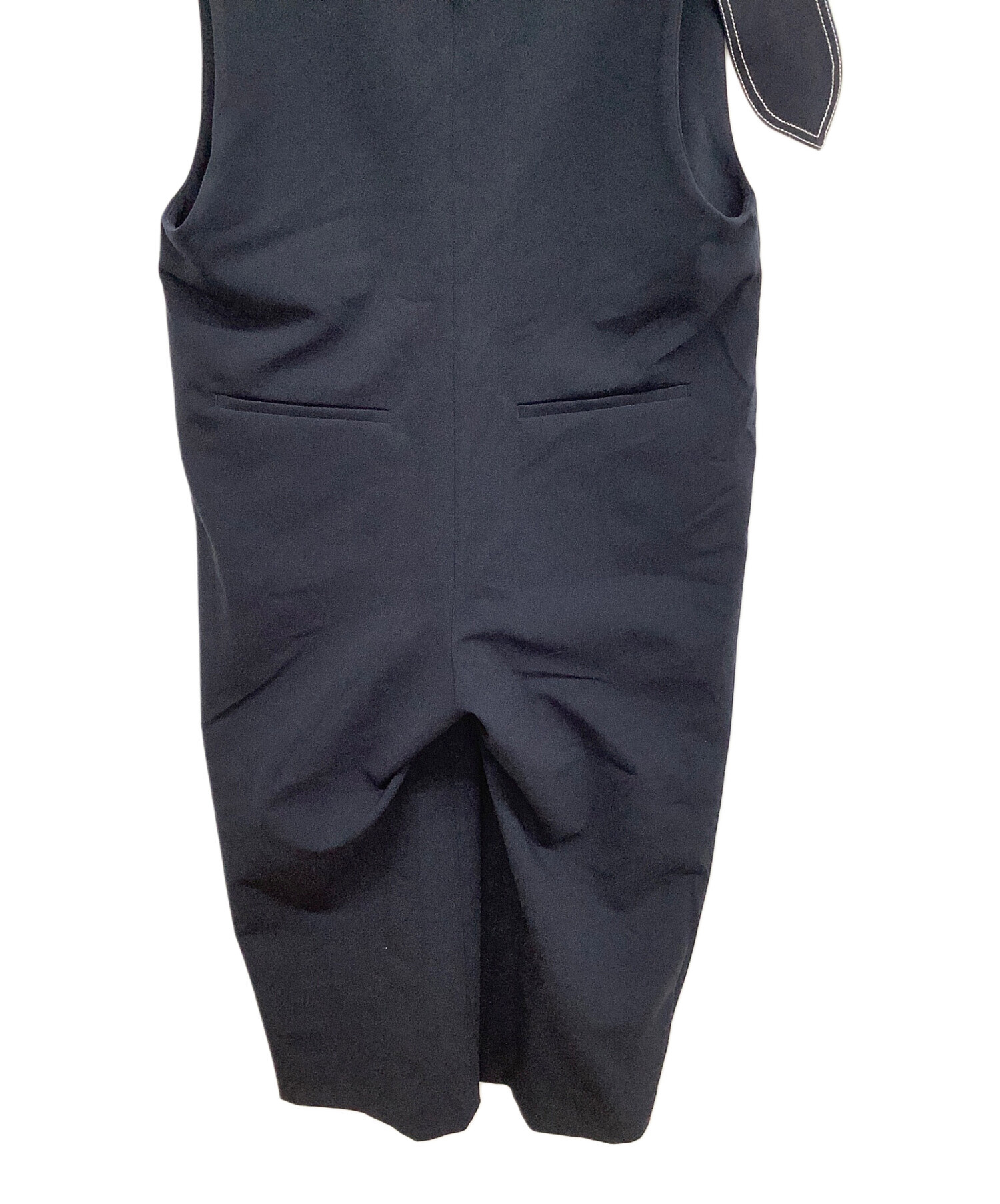 ♡ELLIE♡2wayリボンロンパース、ネイビー