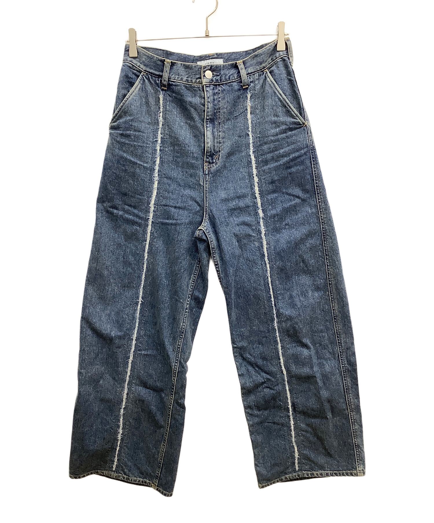 中古・古着通販】jieda (ジエダ) CUTTING WIDE DENIM インディゴ 