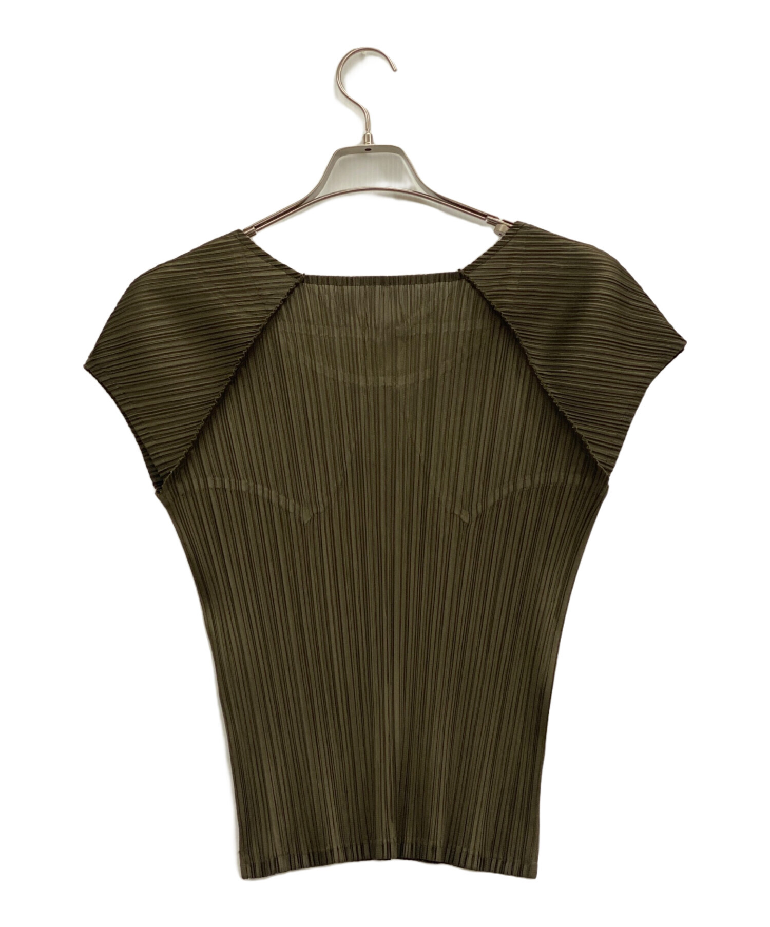 新品タグ付プリーツプリーズ Photon BOUNCE横プリーツトップス 新品