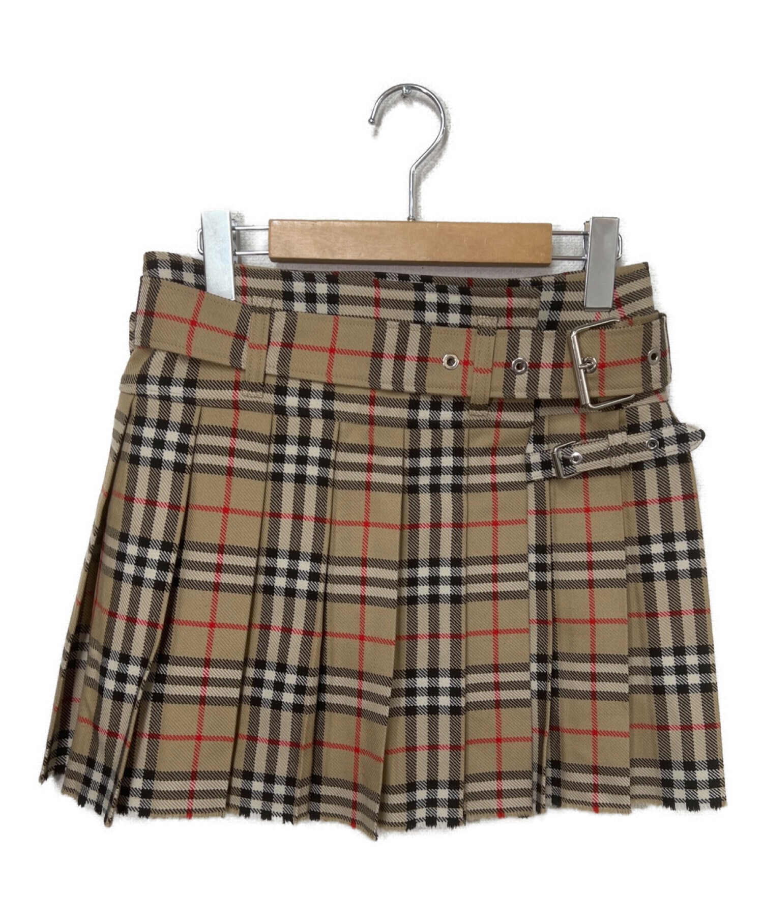 バーバリー巻きスカート