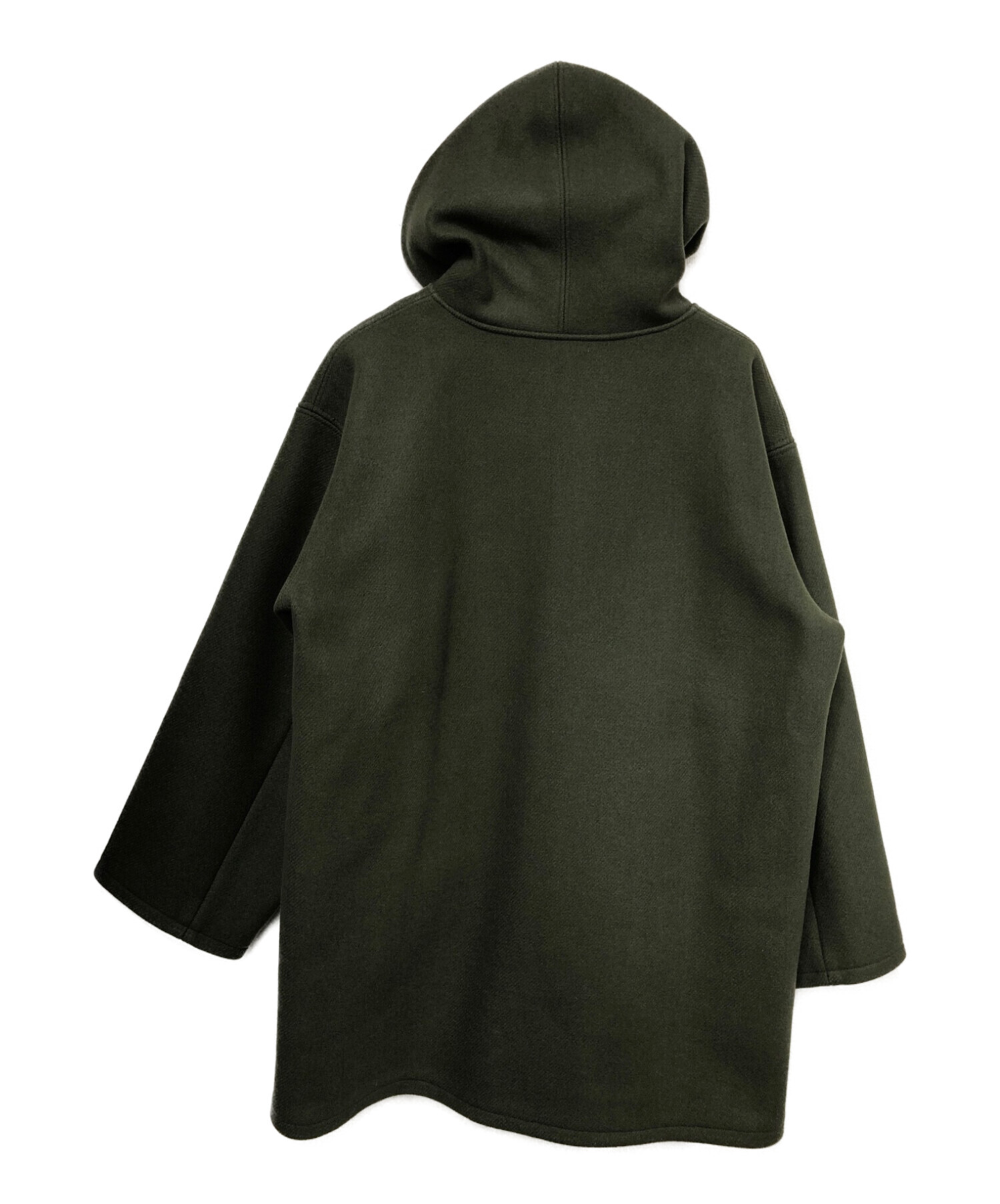 AURALEE HEAVY MELTON HOODED COAT（REALITYSTUDIO XIONG COAT