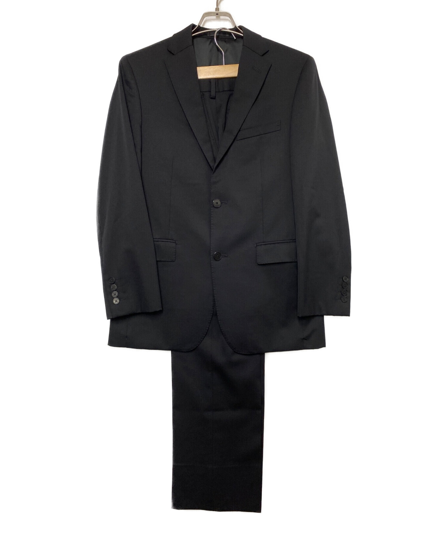 バーバリーブラックレーベル　紳士スーツ上下セット（40L/新品）上着は裏地無し春夏用になります