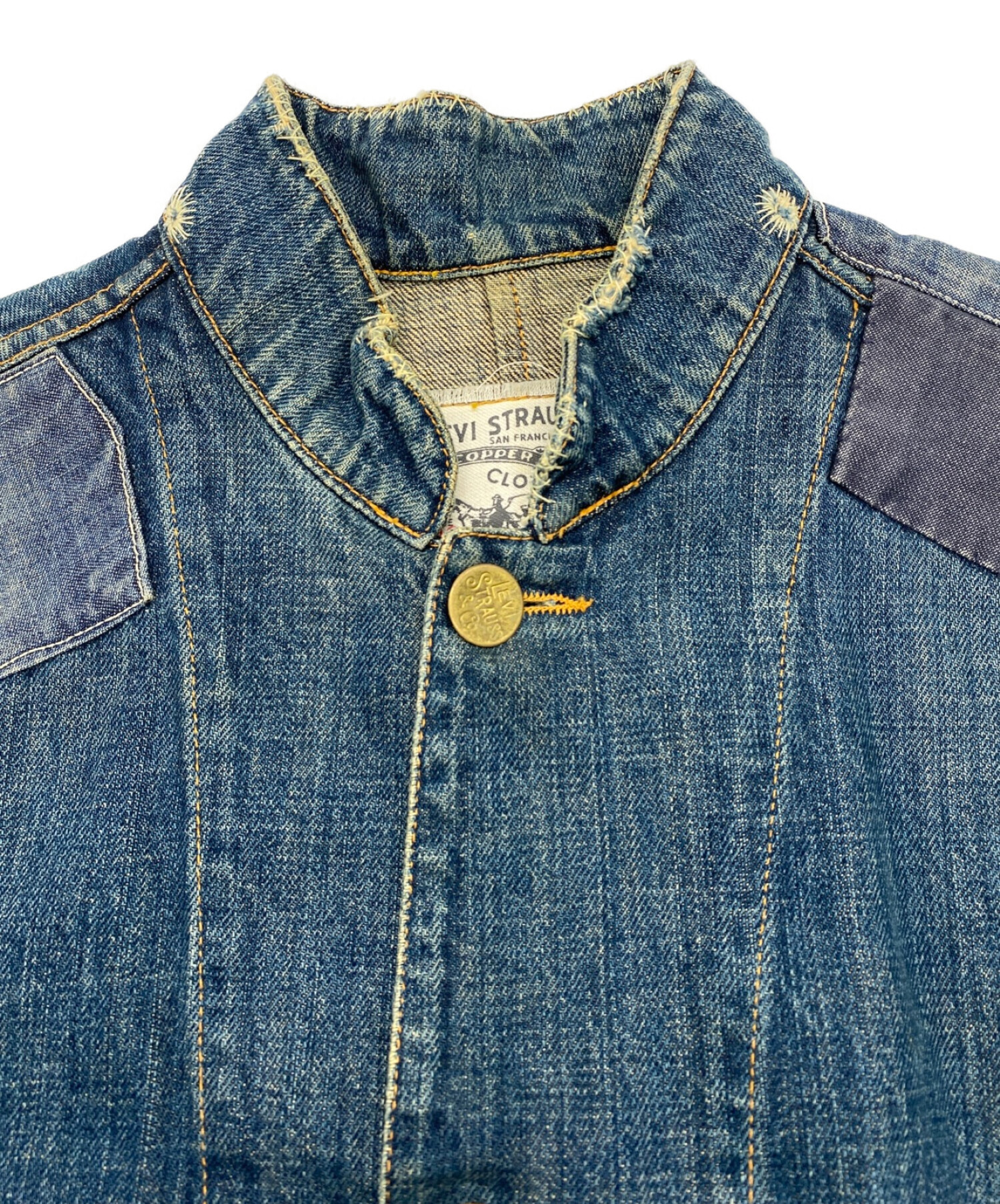 中古・古着通販】LEVI'S (リーバイス) デニムサックコート インディゴ