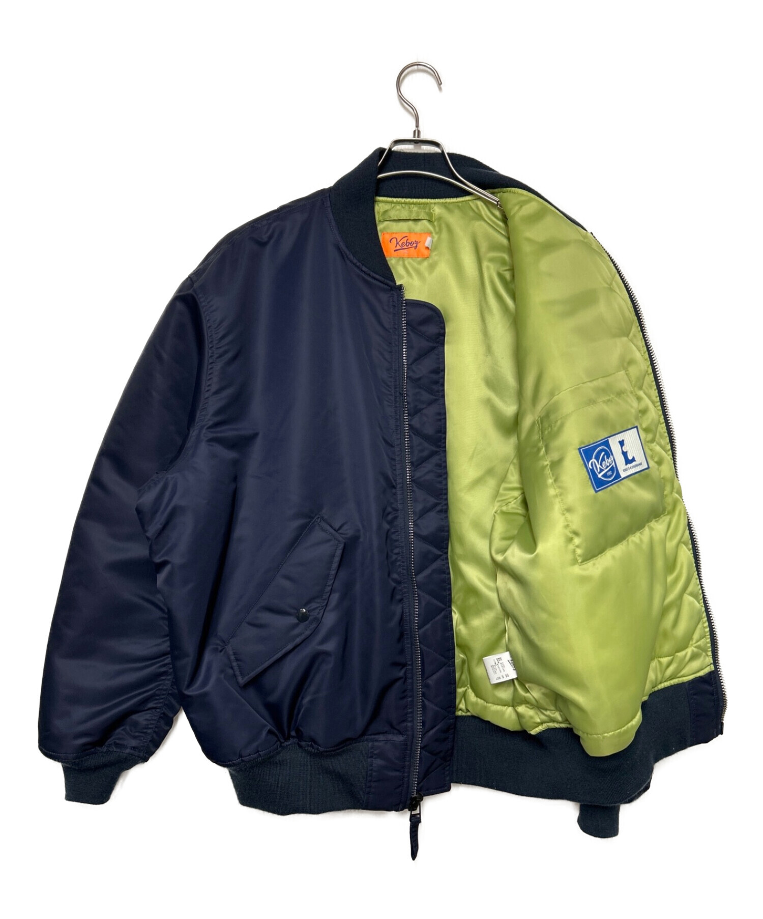 KEBOZ (ケボズ) MA-1ジャケット ネイビー サイズ:size L