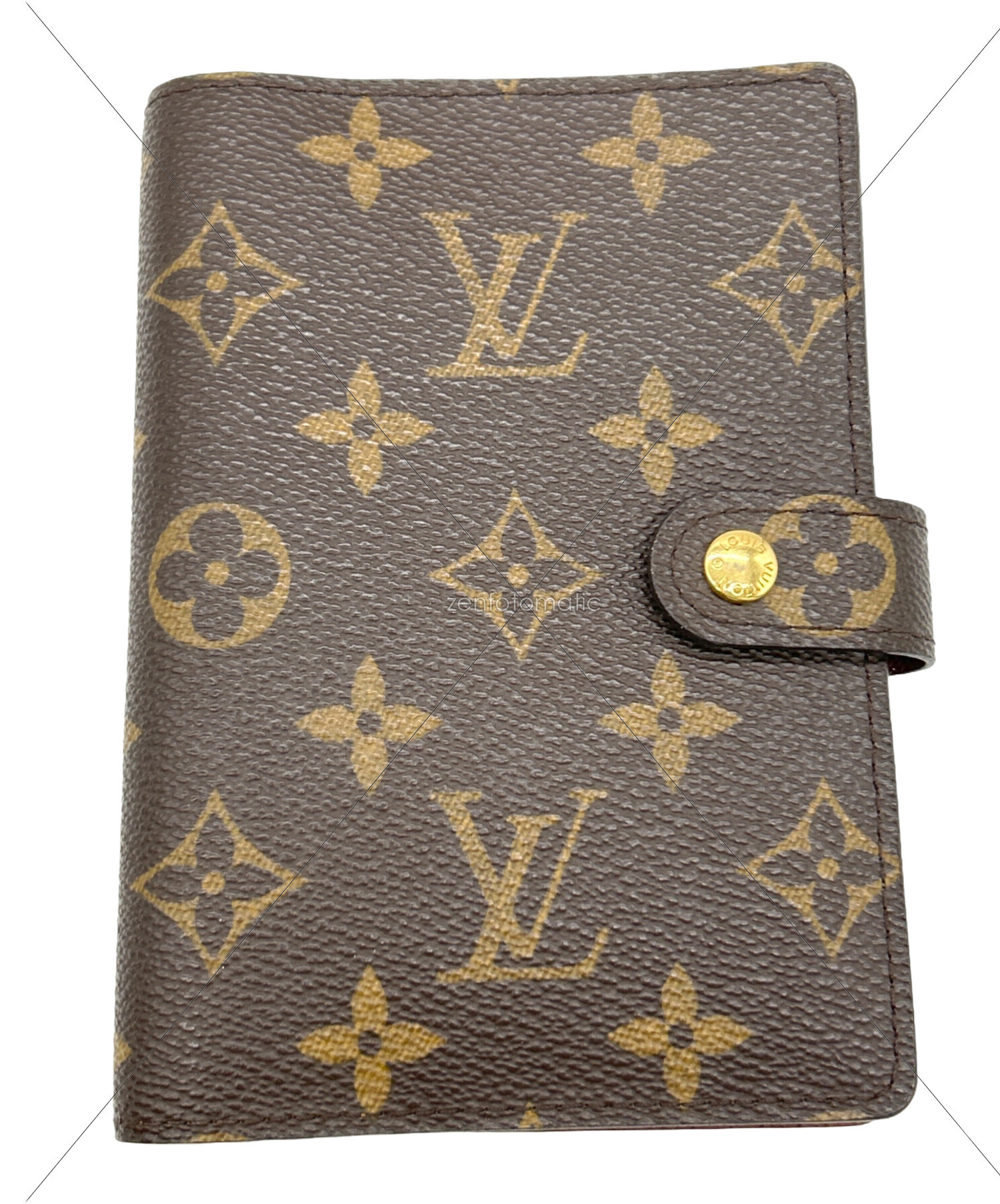 中古・古着通販】LOUIS VUITTON (ルイ ヴィトン) 手帳カバー ブラウン 