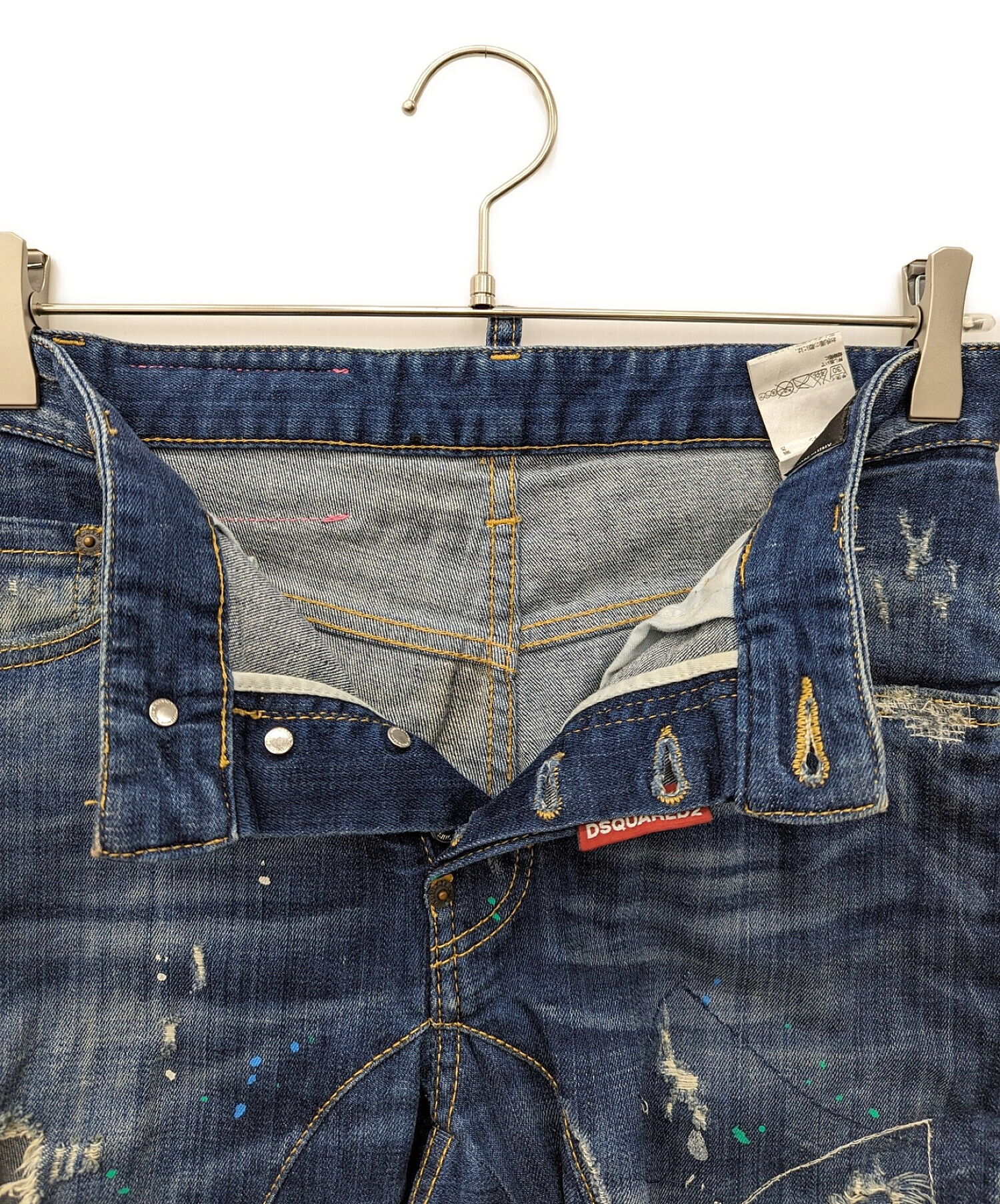 DSQUARED2 ダメージデニム 50 中古・古着通販】DSQUARED2 (ディー