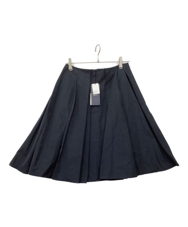 中古・古着通販】JIL SANDER (ジルサンダー) フレアスカート ネイビー 