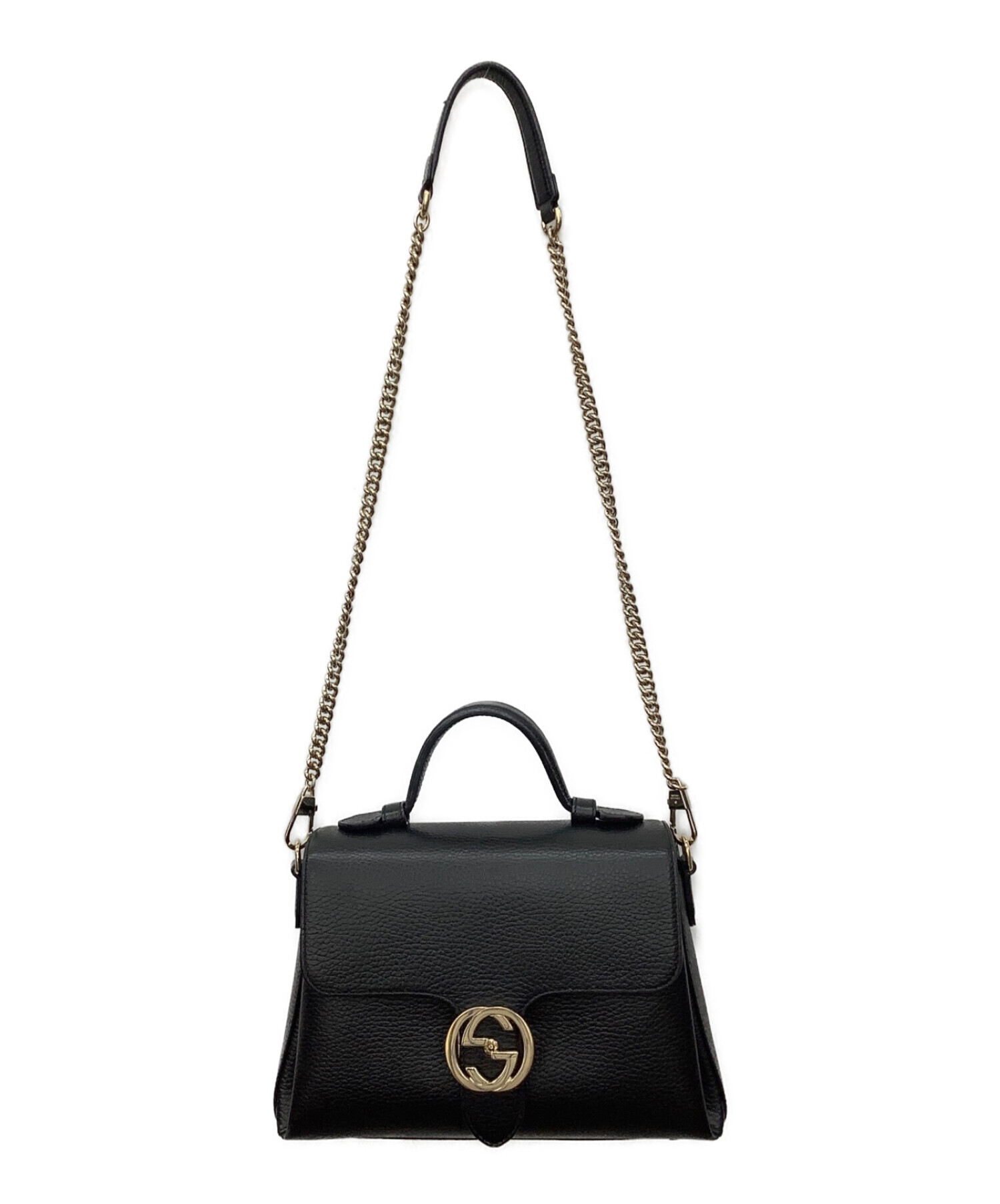 中古・古着通販】GUCCI (グッチ) インターロッキングG 2WAYショルダー 