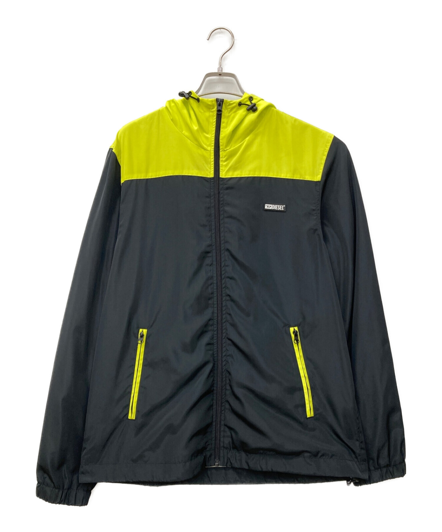 中古・古着通販】DIESEL (ディーゼル) ウインドブレーカー ブラック 