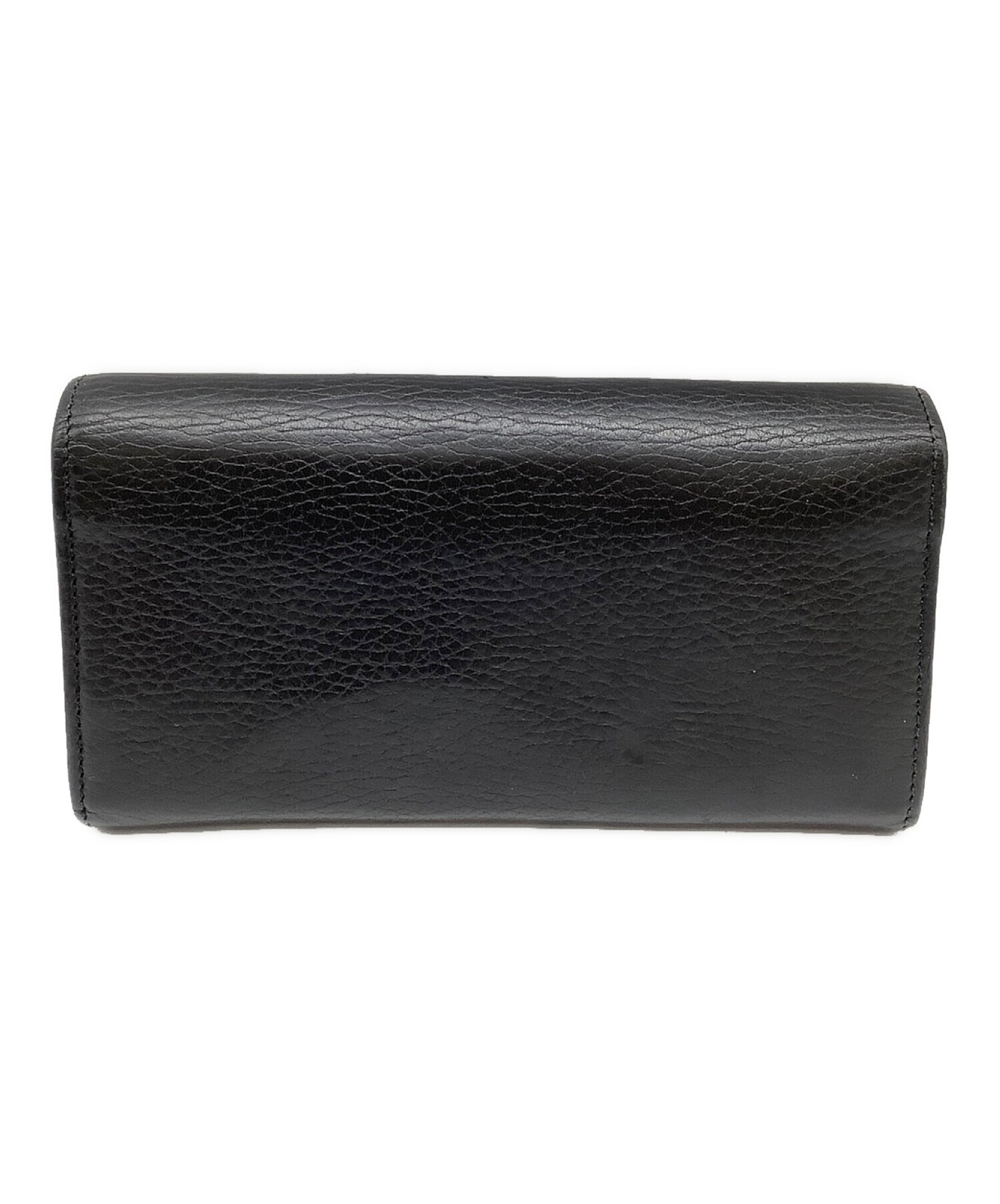 中古・古着通販】GUCCI (グッチ) ダブルG レザー コンチネンタル 
