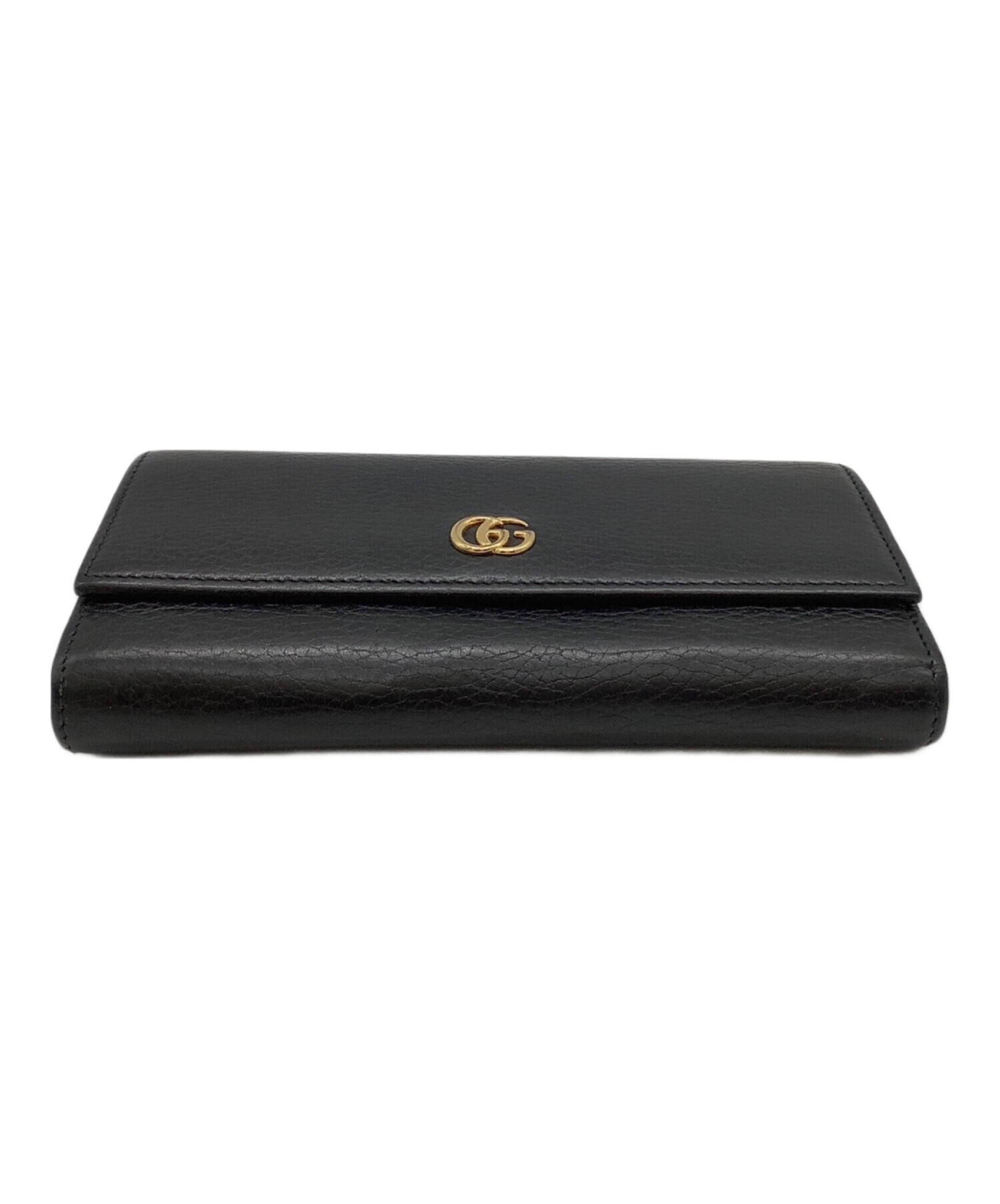 中古・古着通販】GUCCI (グッチ) ダブルG レザー コンチネンタル 
