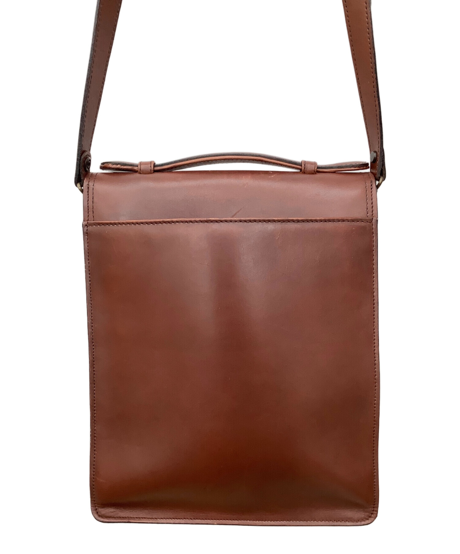 中古・古着通販】PORTER (ポーター) DAM SHOULDER BAG ブラウン 