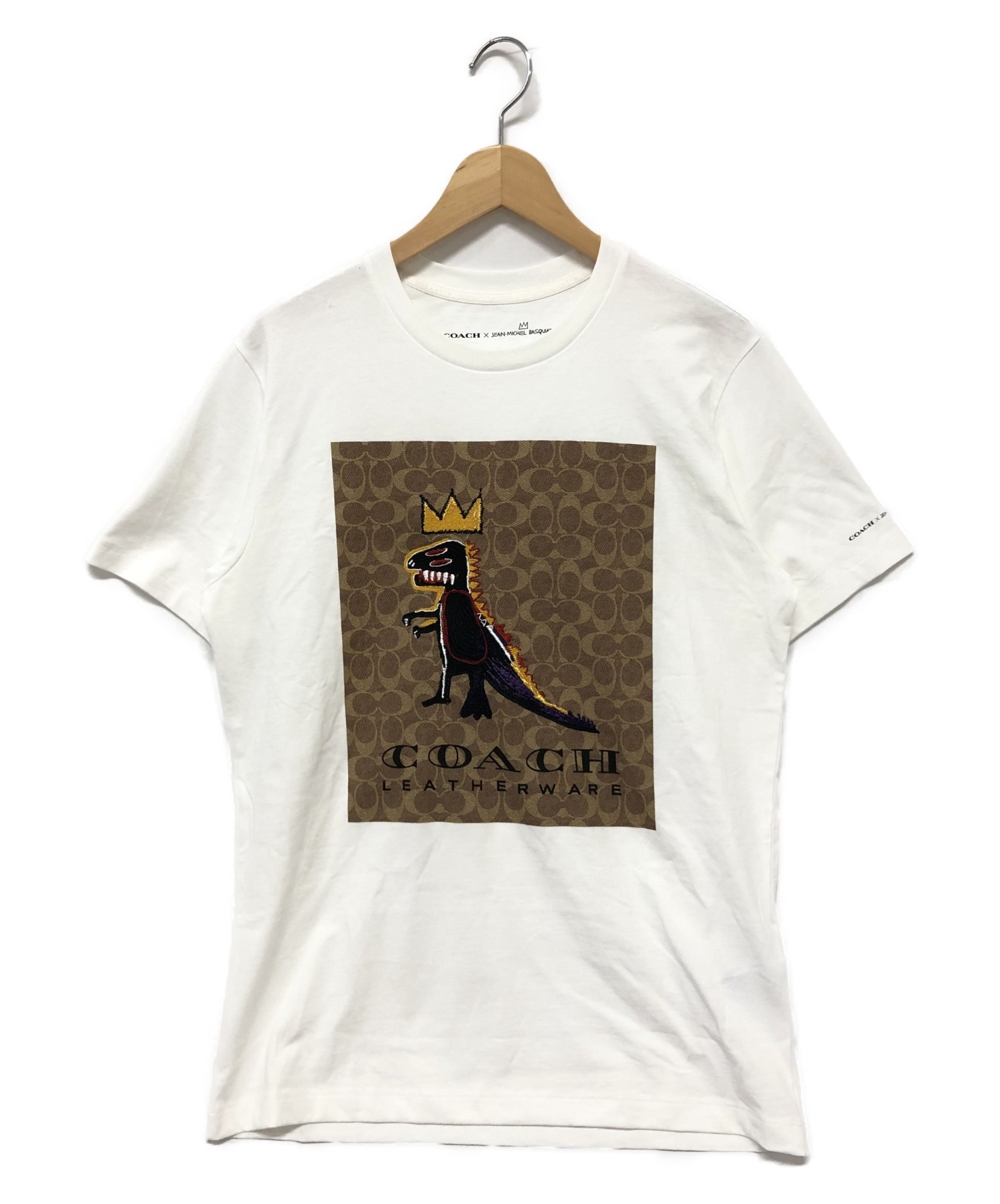 COACH×Jean-Michel Basquiat (コーチ×ジャン＝ミシェル・バスキア) Tシャツ ホワイト サイズ:Small